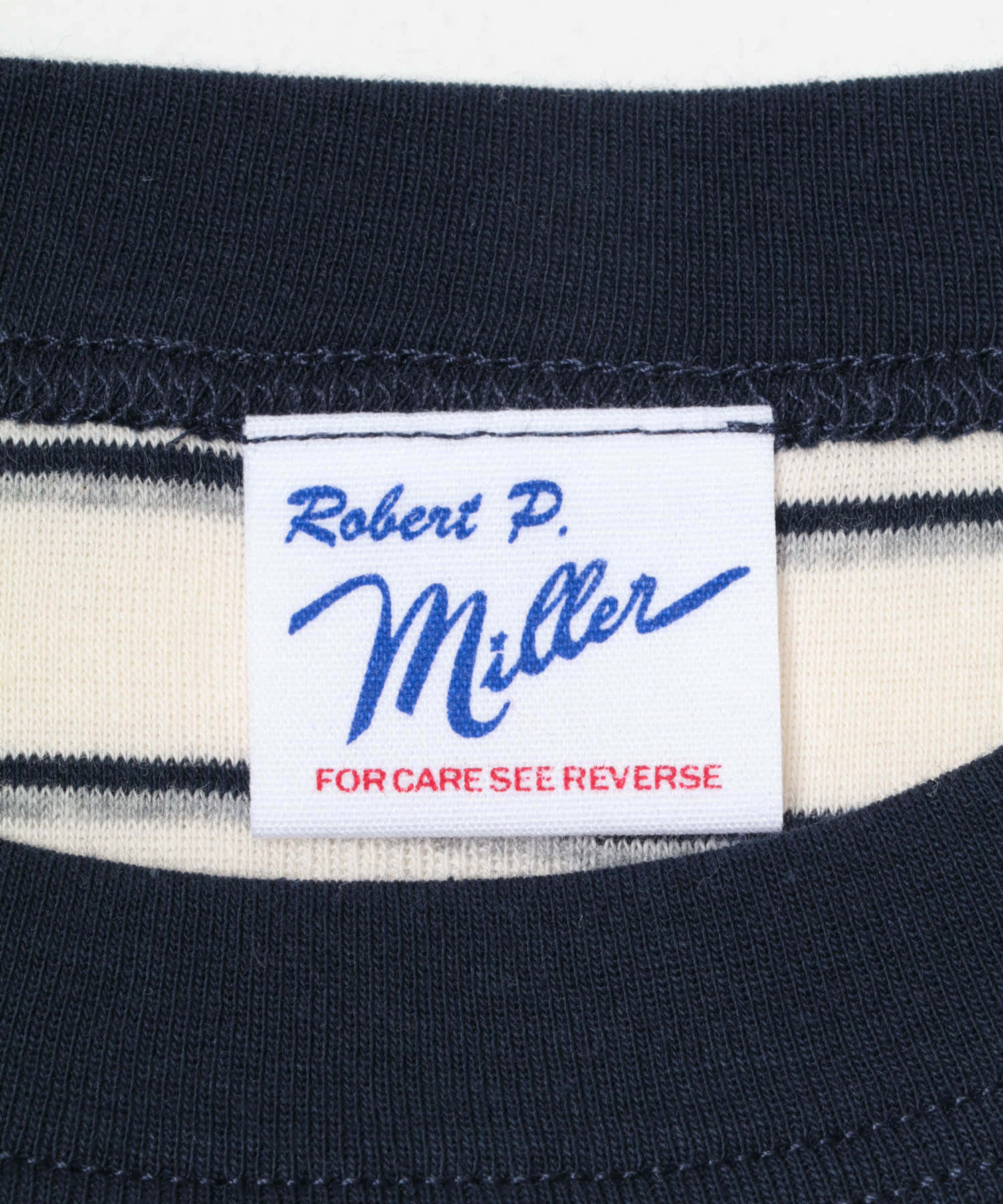 Miller　パネルリブTシャツ 51WHT-NG One