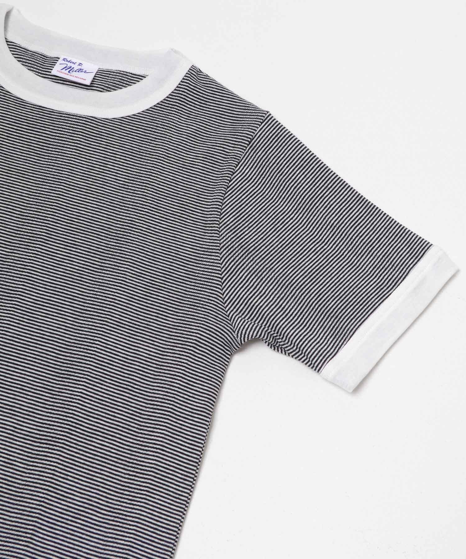 Miller　パネルリブTシャツ 50BLK-W3 One