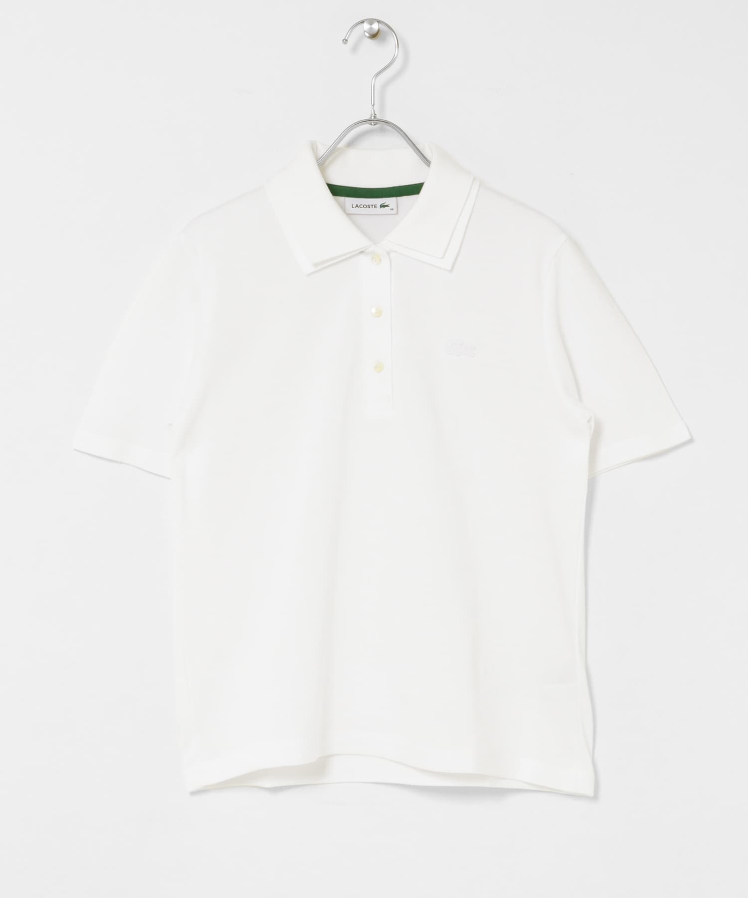 LADY WHITE CO. ダークトープ　ポロシャツ　36 LADY WHITE CO. ダークトープ ポロシャツ 36 - メルカリ