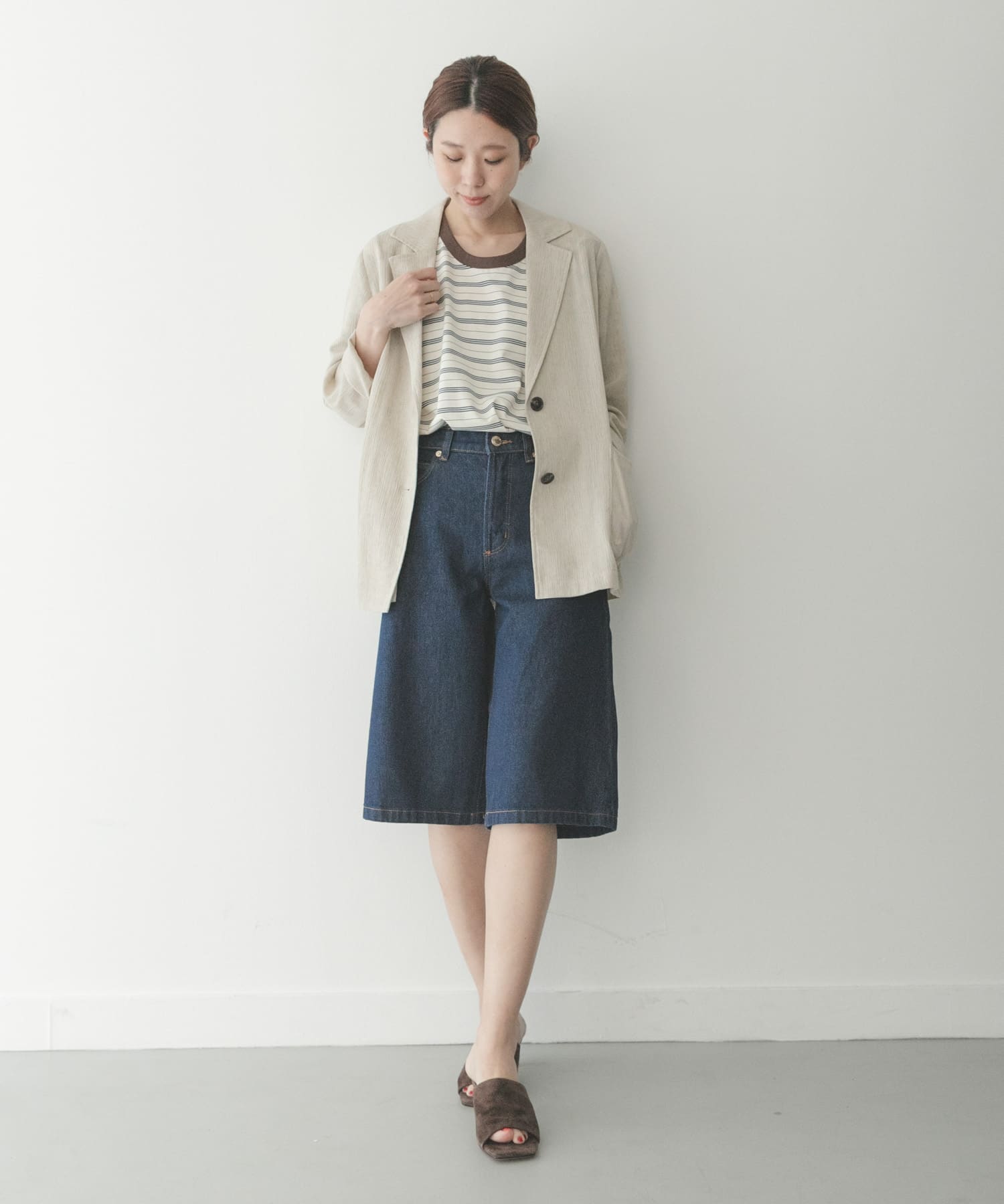 身長：167cm サイズ：34