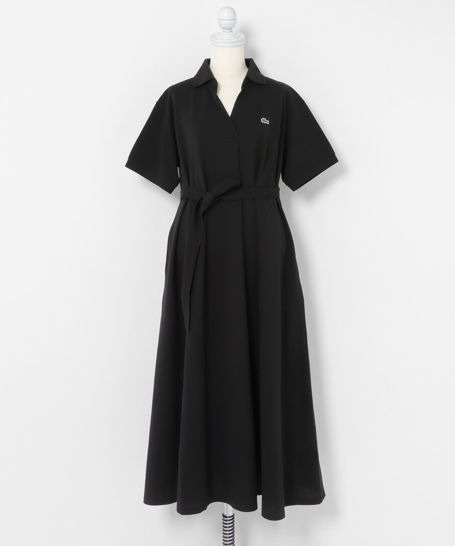 LACOSTE　スキッパーネックポロドレス
