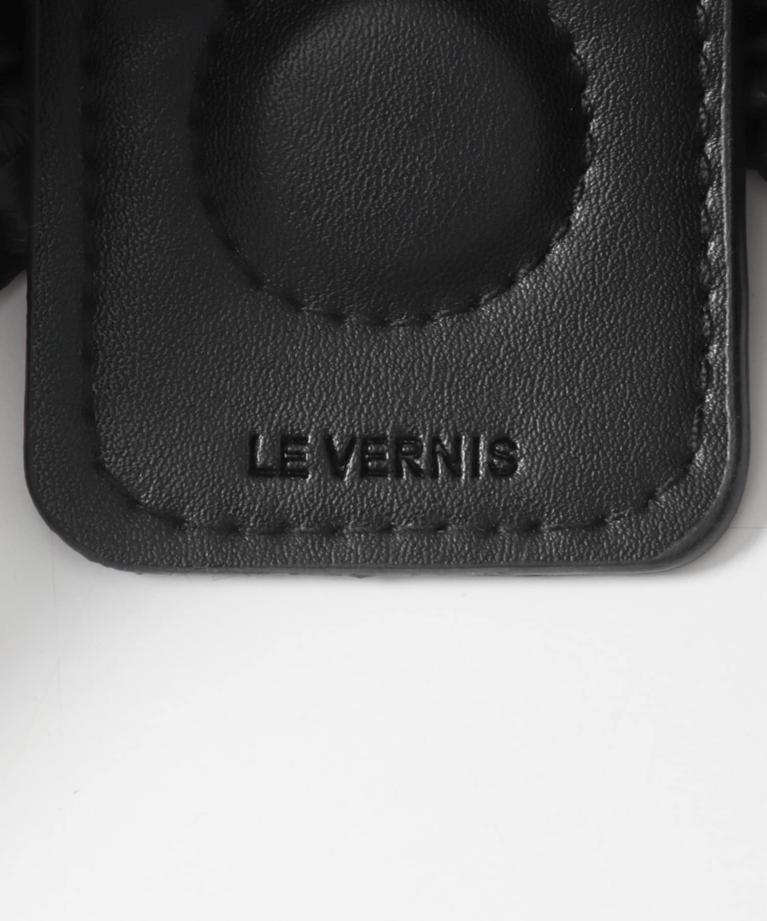 LE VERNIS　サマークロシェバッグ ブラック One