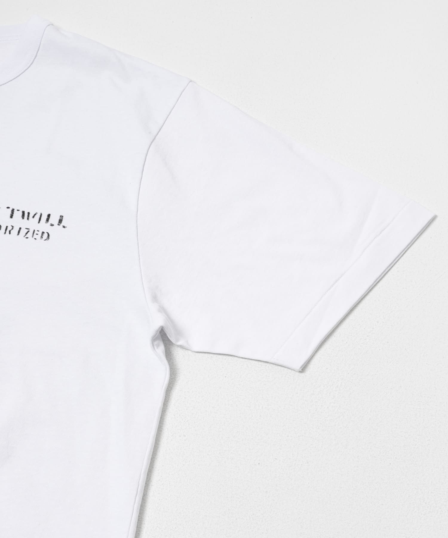 ARMY TWILL　Print HS T-shirts Craft WHITE M