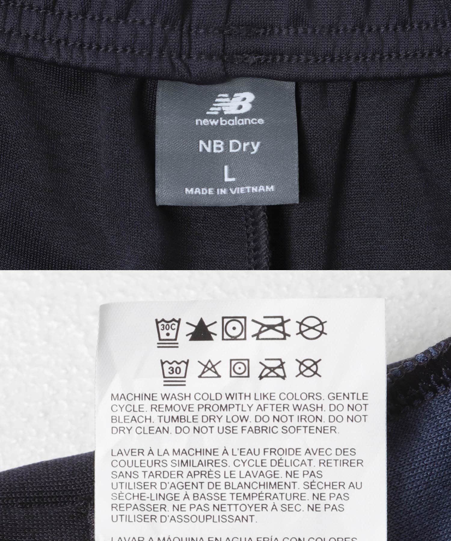 NEW BALANCE　ニットトラックパンツ DARKNIGHT M
