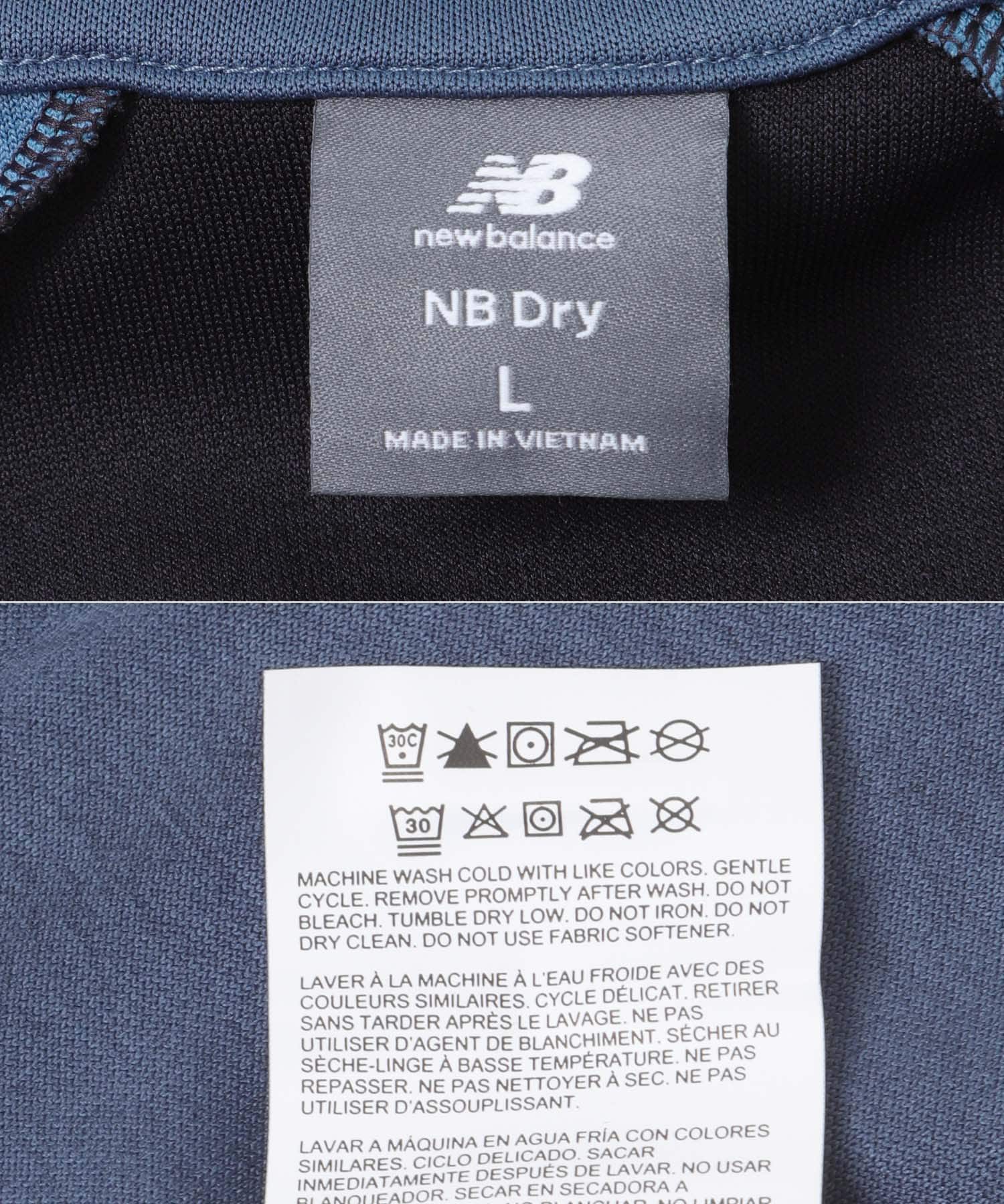 NEW BALANCE　ニットトラックジャケット DARKNIGHT M