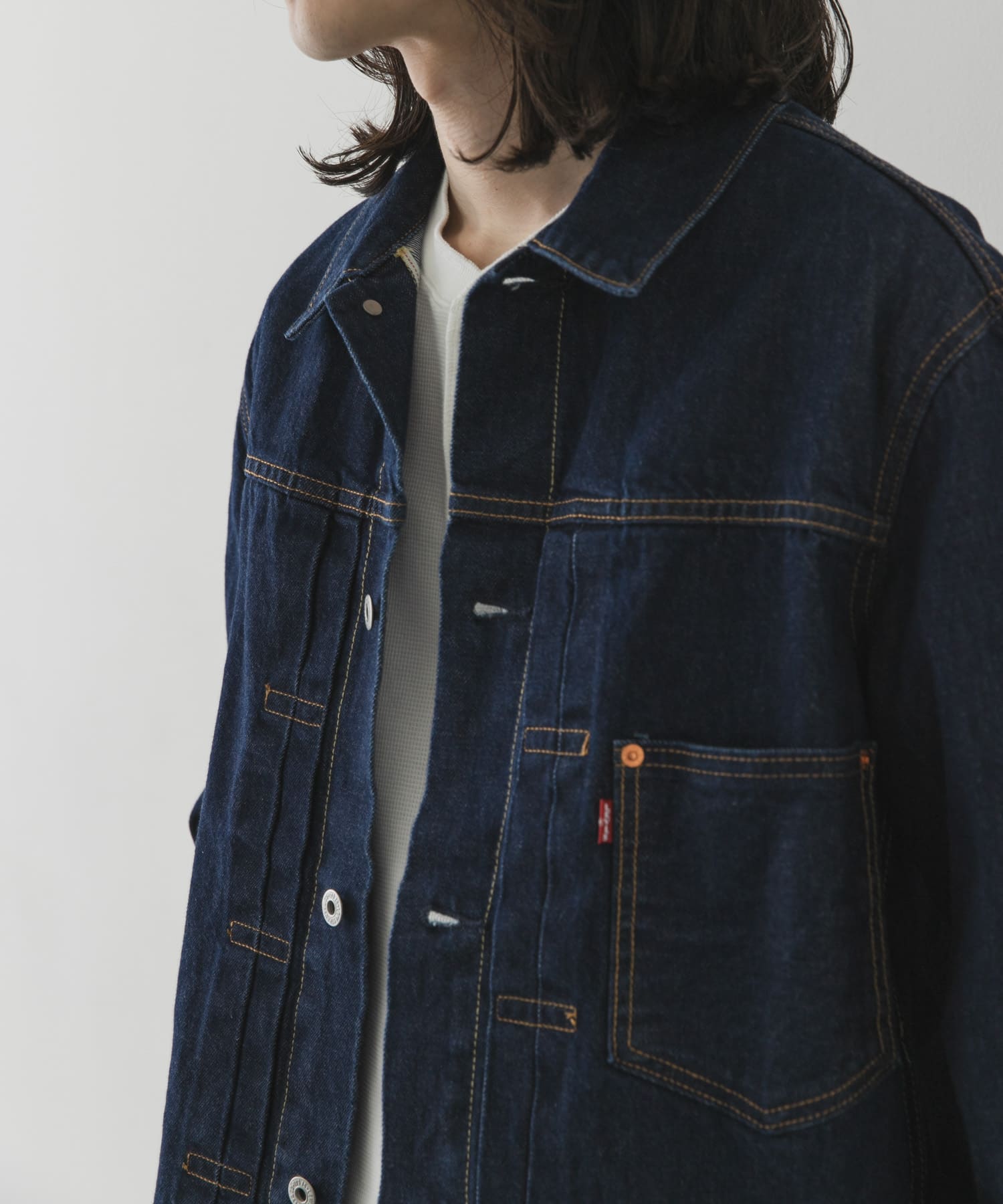 身長：173cm サイズ：L