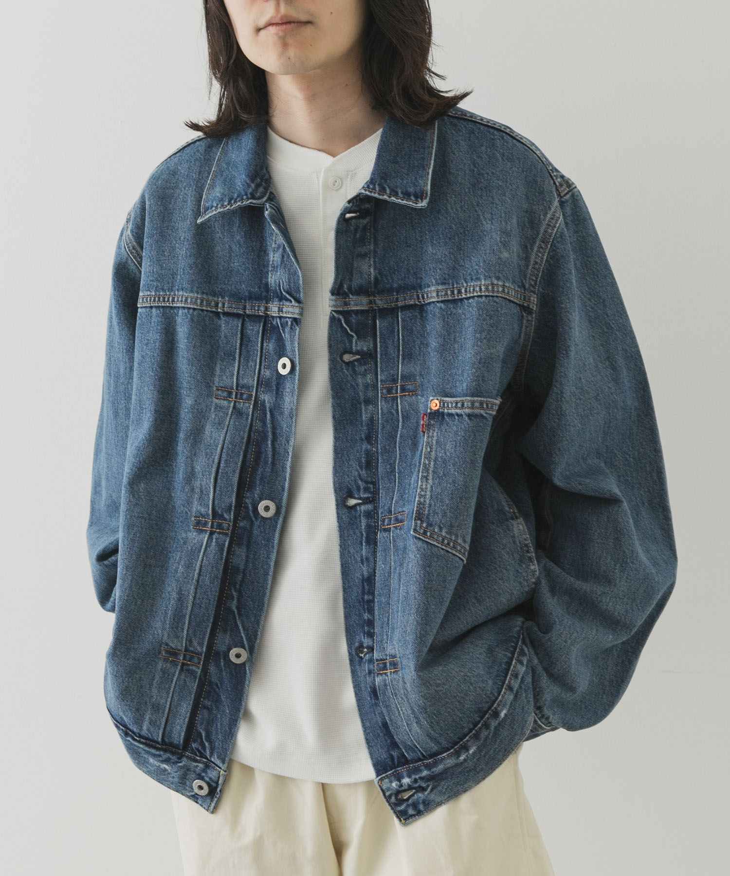 A PRESSE Vintage Coverall Jacket(1 INDIGO): アウター｜URBAN