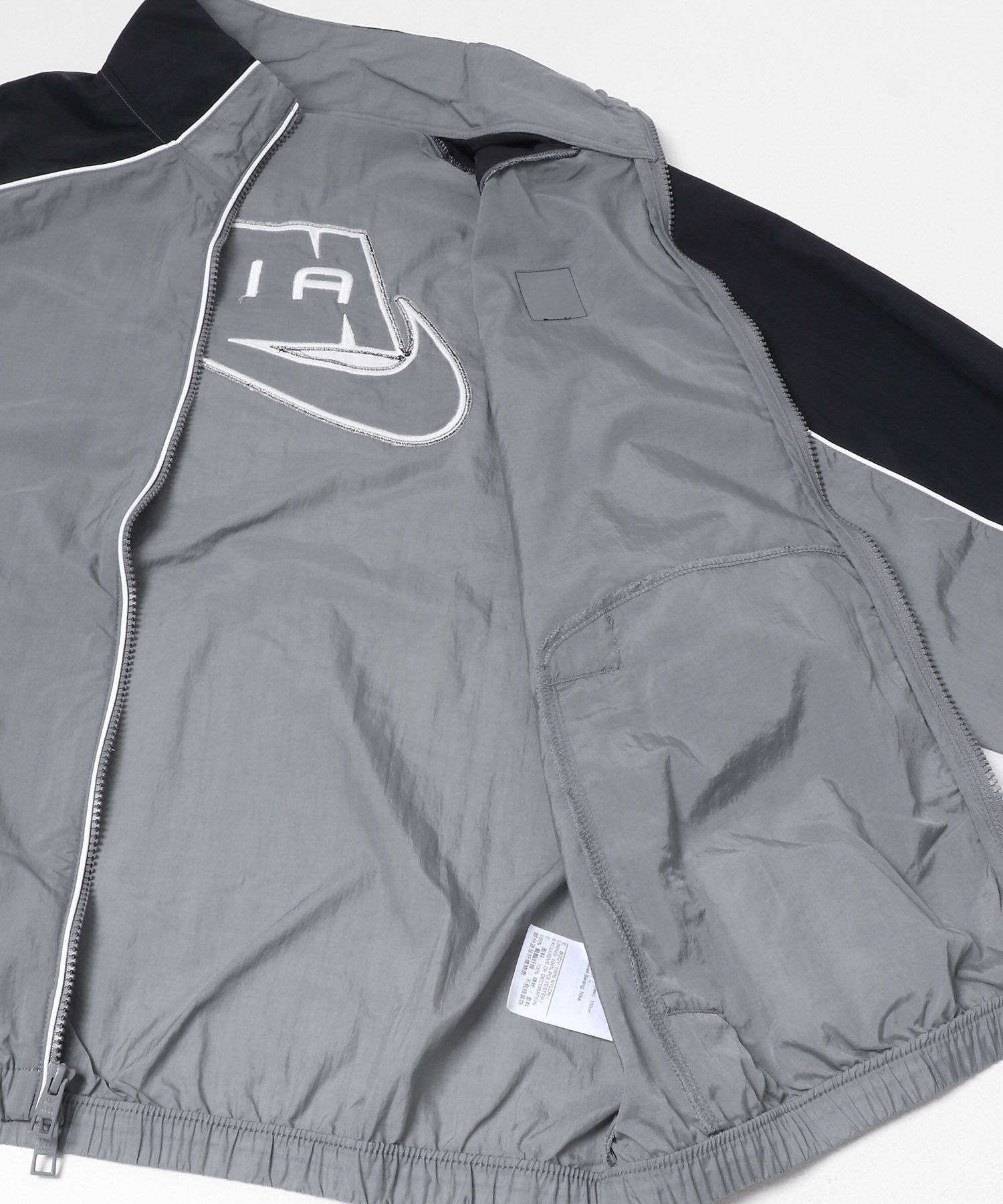 NIKE　NK AIR WVN TRK JACKET 26 グレー M