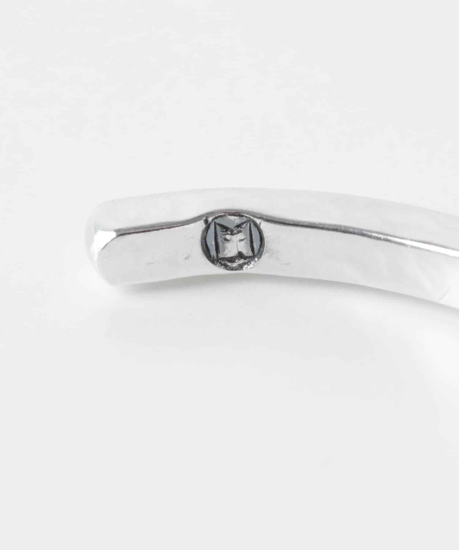 MANANAS　Twisted Bangle Slim SILVER One