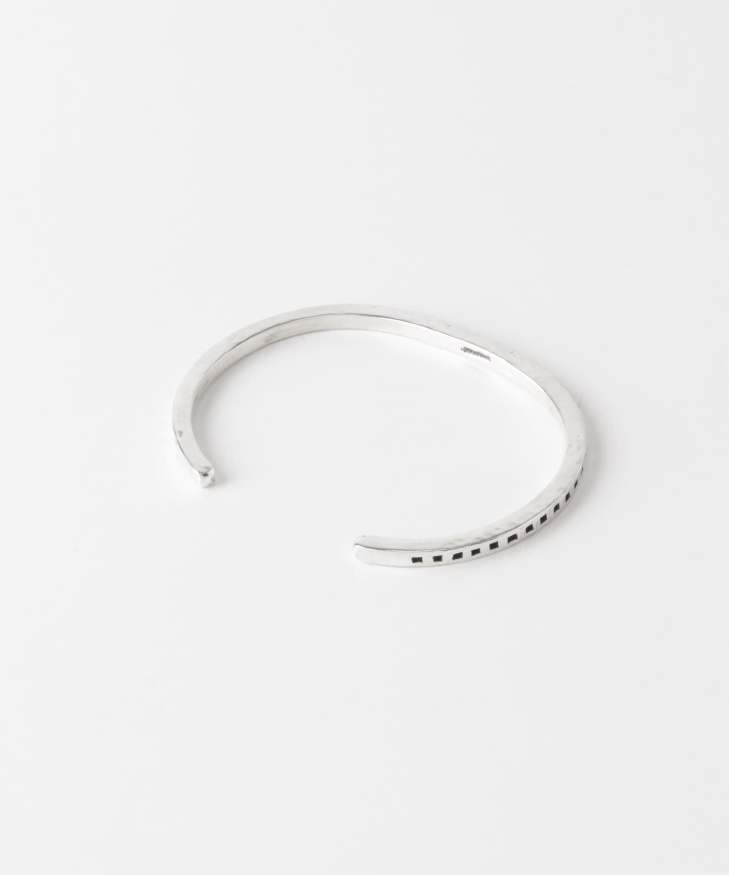 MANANAS Hole Square Bangle(One SILVER): アクセサリー｜URBAN