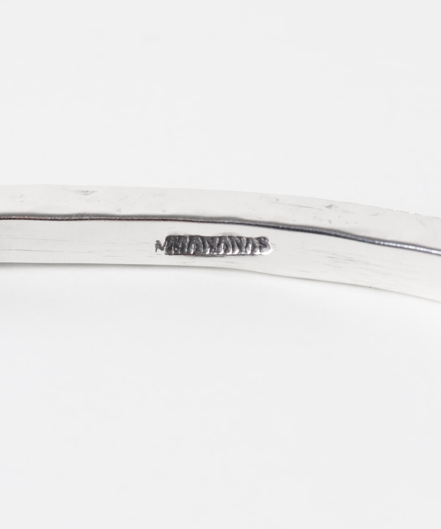 MANANAS　Hole  Square Bangle SILVER One
