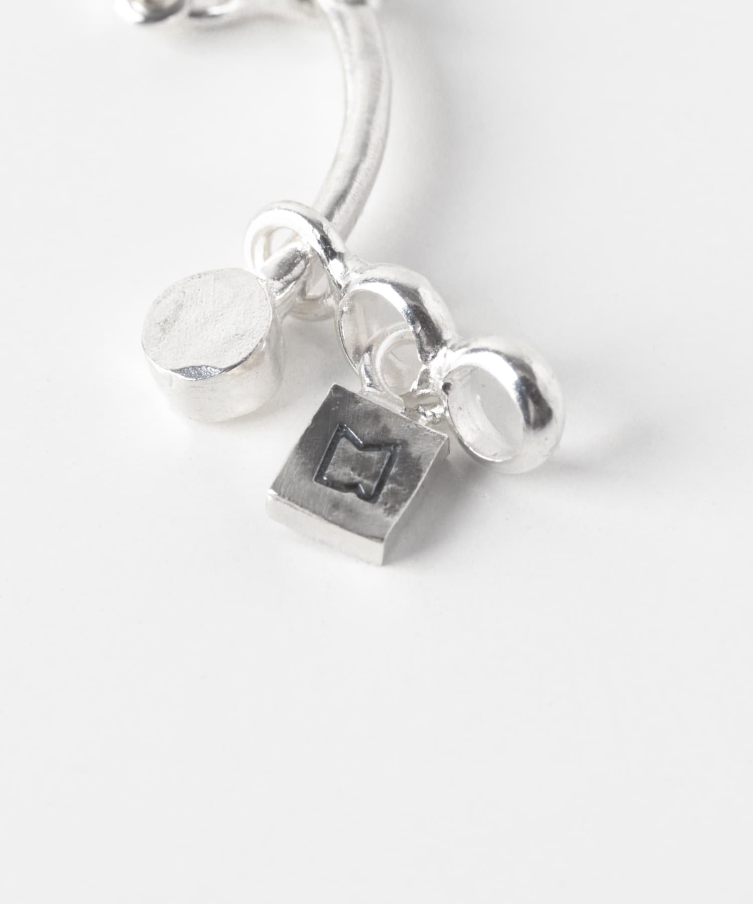 MANANAS　Bent Stick Chain Bracelet SILVER One