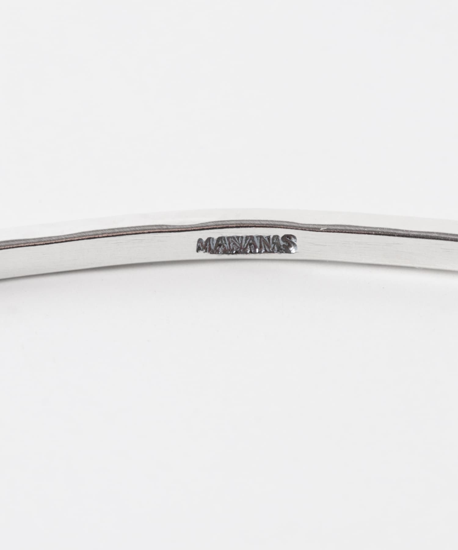 MANANAS　Square Bangle SILVER One