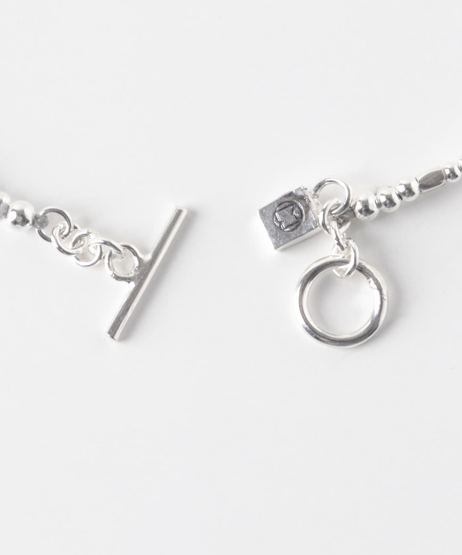 MANANAS　Mix Beads Bracelet SILVER One