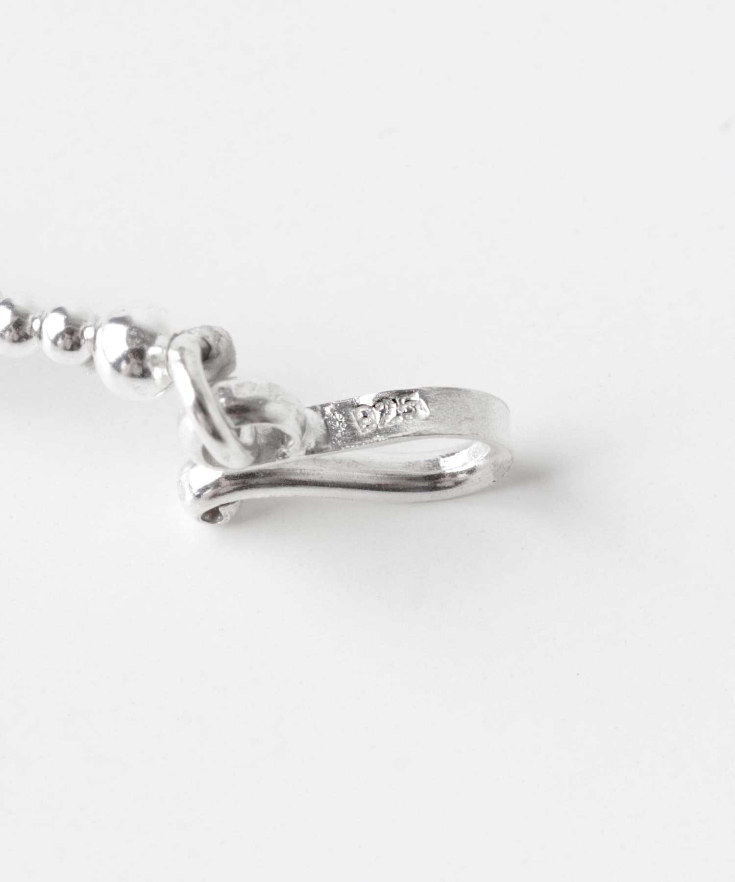 MANANAS　Mix Beads Necklace SILVER One