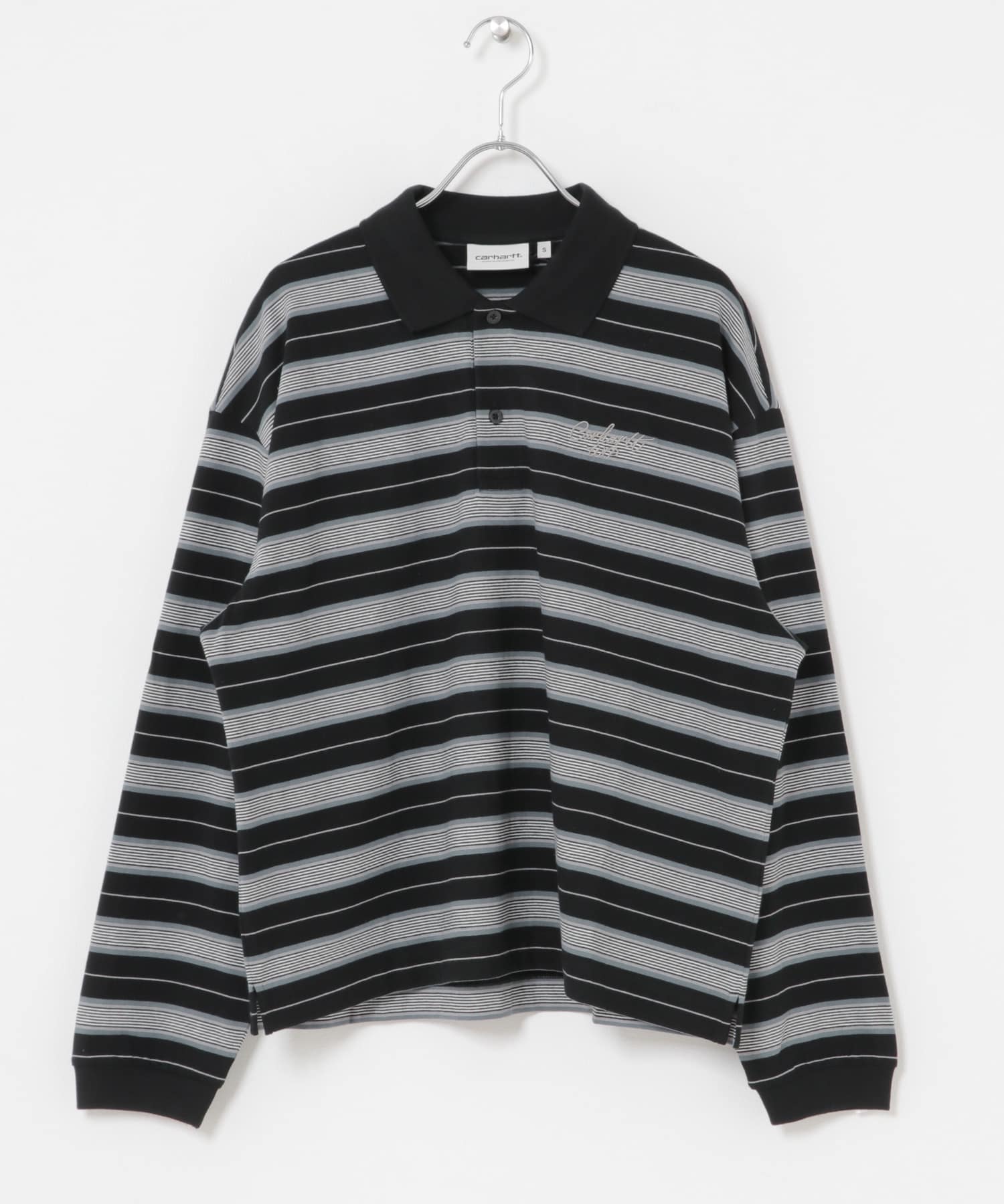 carhartt　W LONG-SLEEVE BRONSON POLO