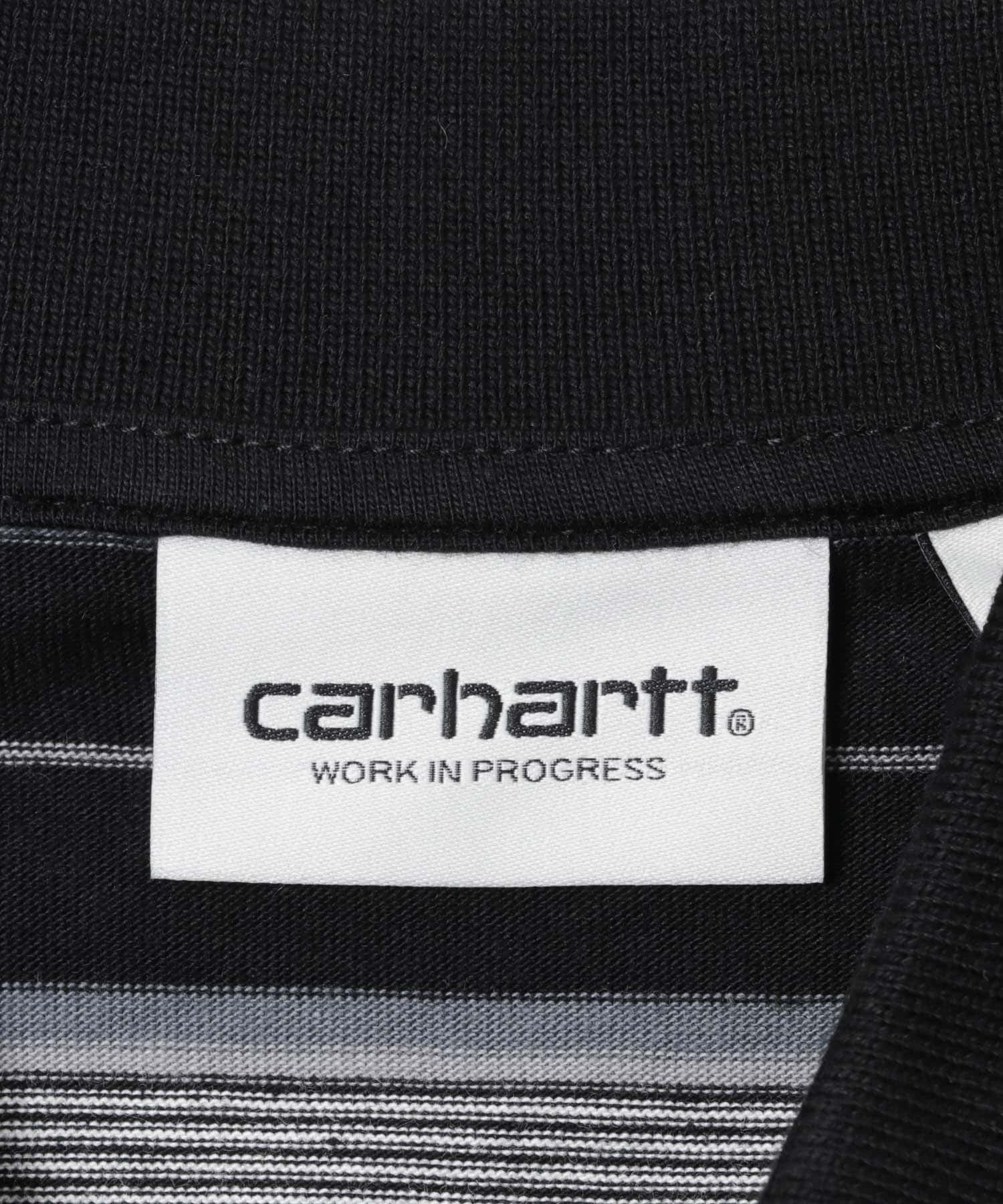 carhartt　W LONG-SLEEVE BRONSON POLO BLACK S