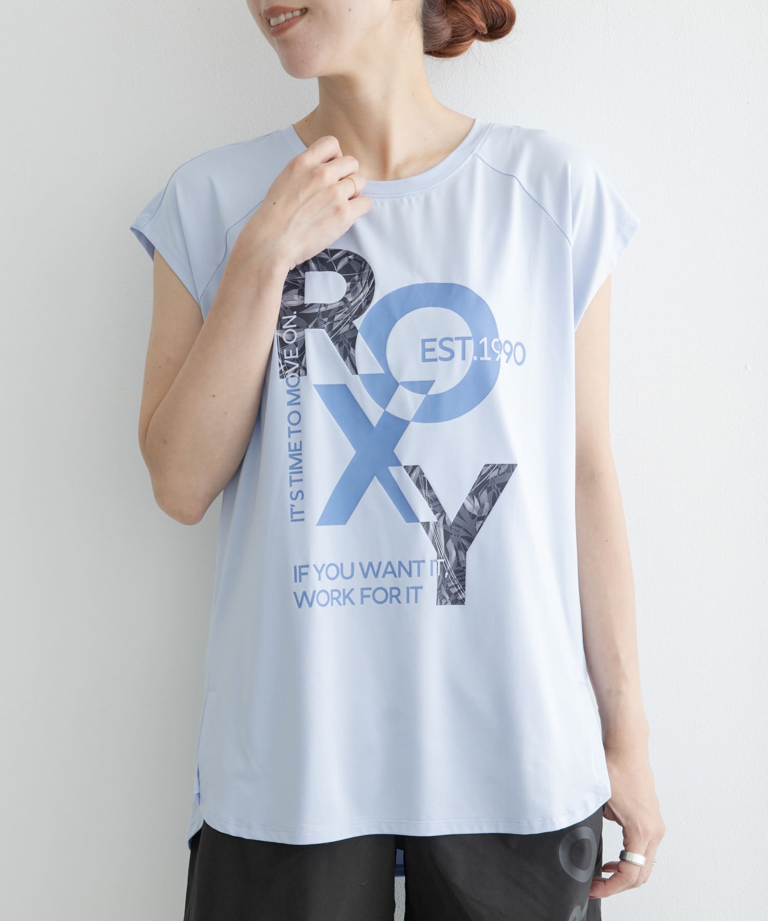 ROXY　FEEL FREE RAGLAN SHORT-SLEEVE T-SHIRTS