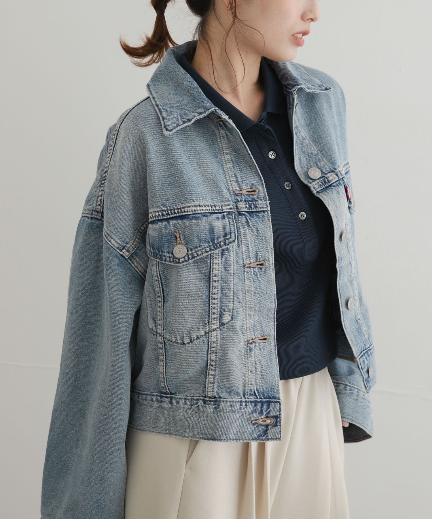 Levi's LOOSE CROP TRUCKER(S S SEASON): アウター｜URBAN RESEARCH