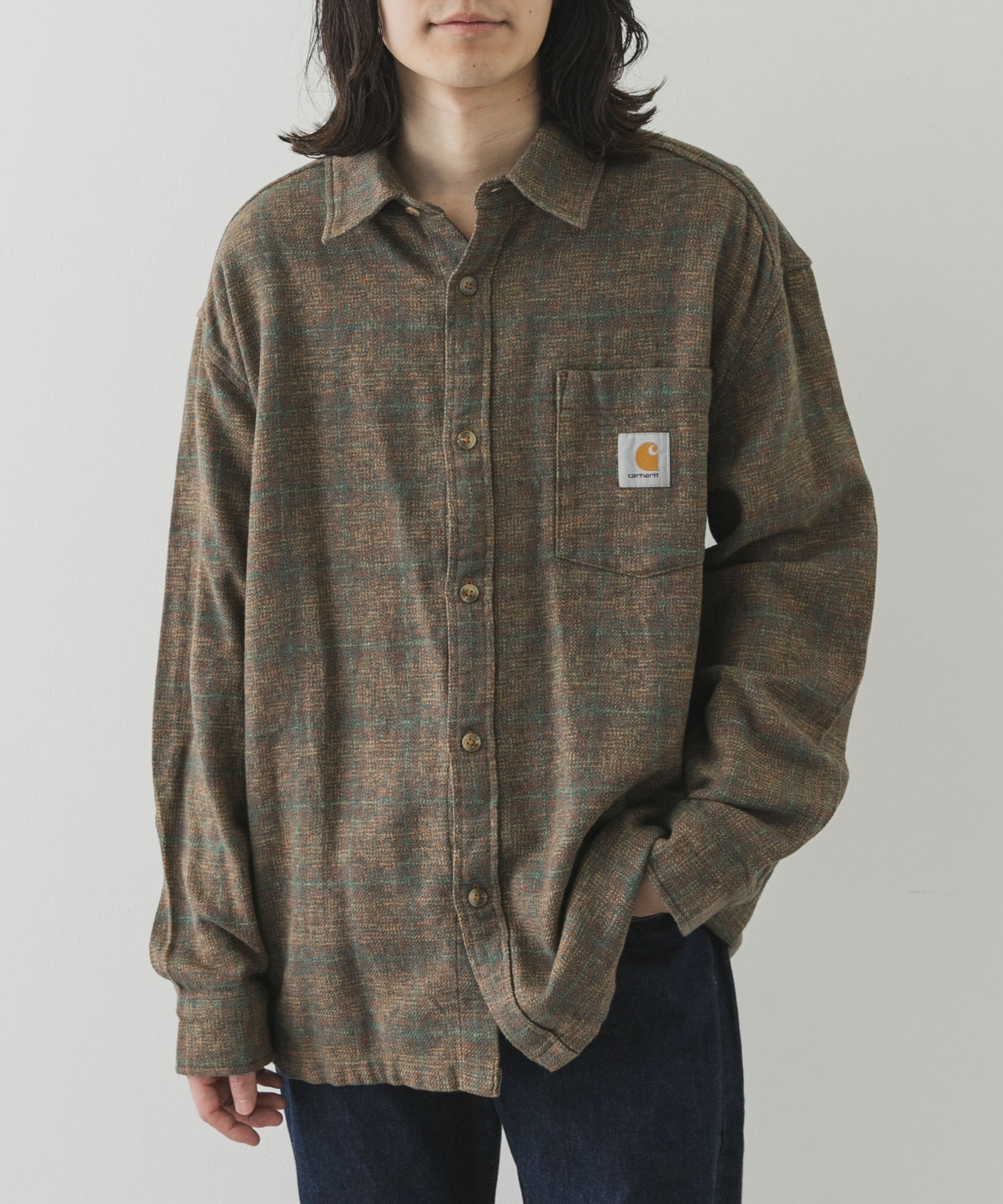 carhartt　Long-Sleeve Bagley Shirts