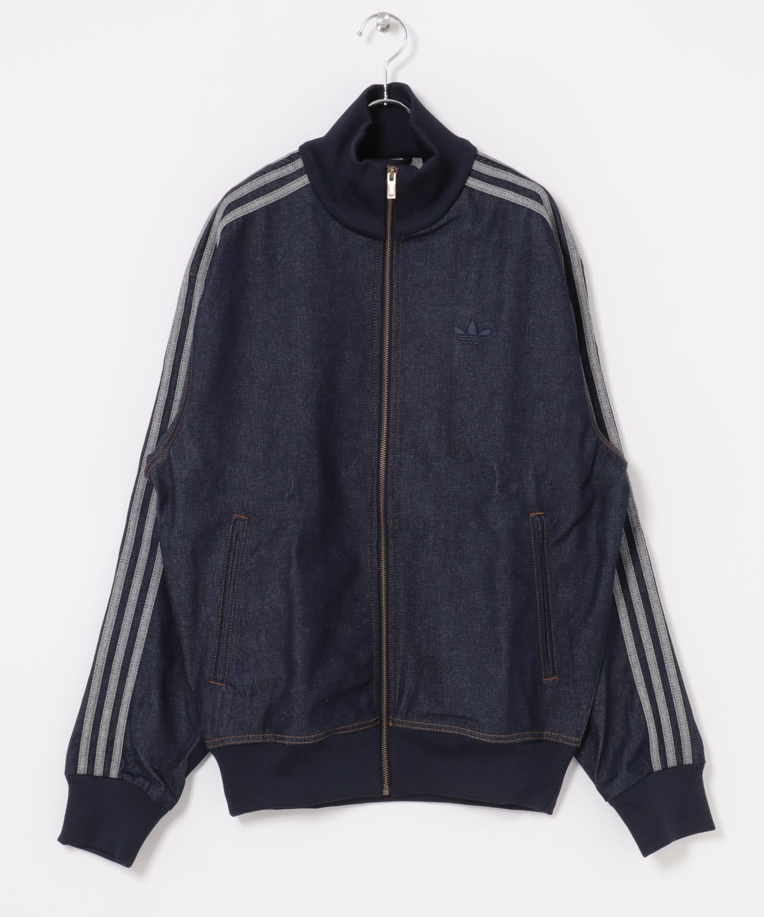 adidas　DENIM FIREBIRD TRACK TOP