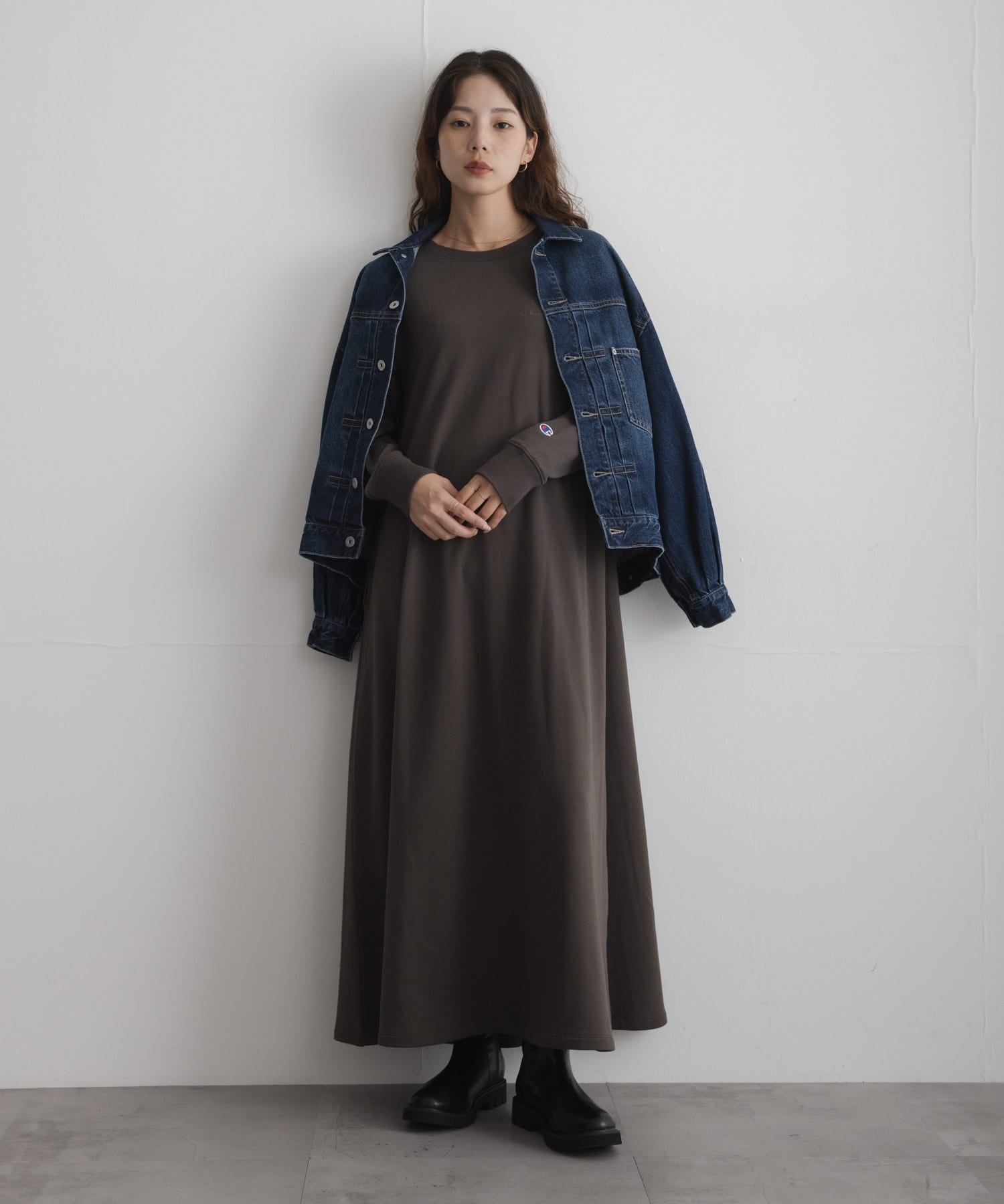 身長：166cm サイズ：L