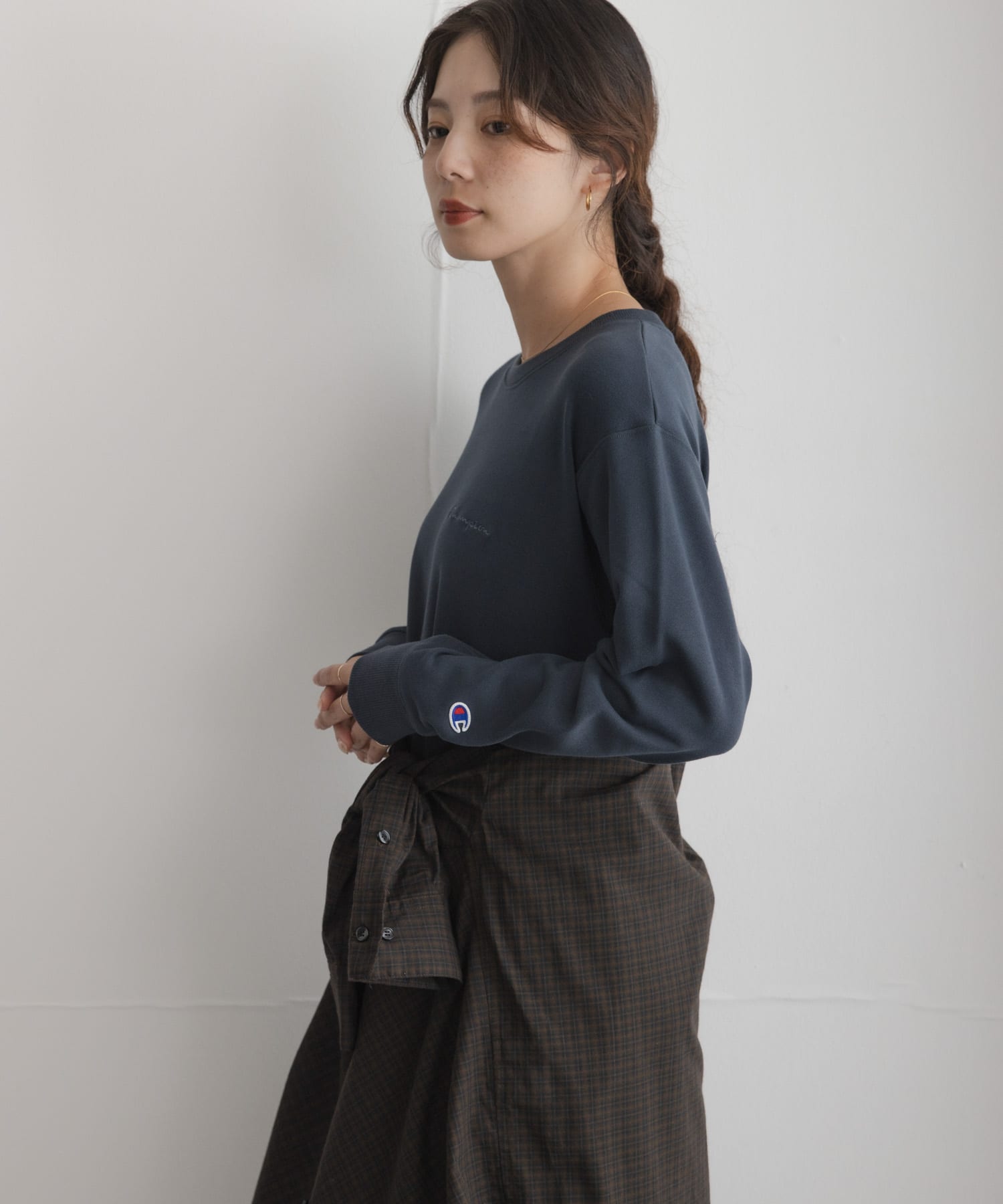 身長：166cm サイズ：L