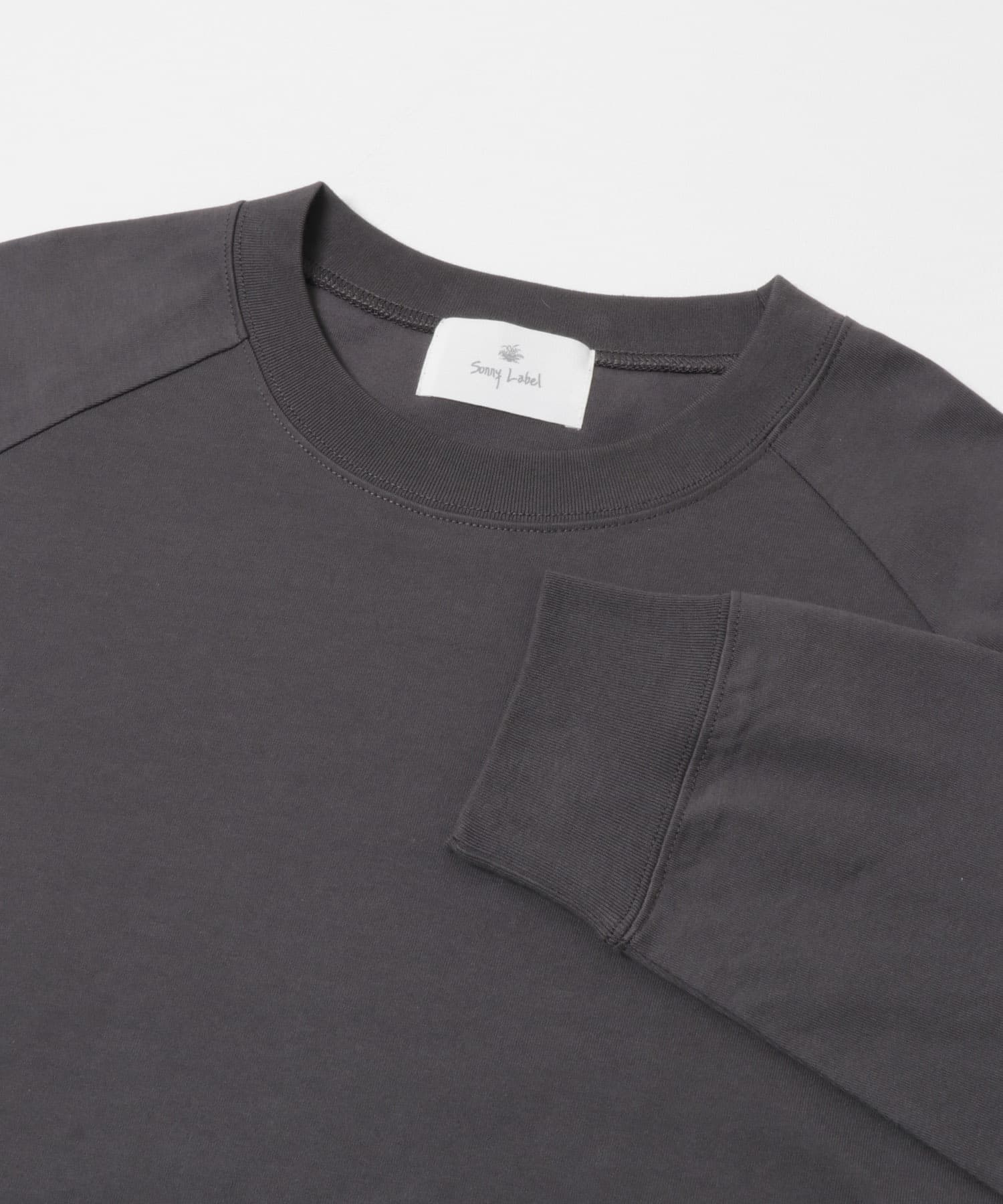 ハイスペラグランロングスリーブTシャツ チャコール S