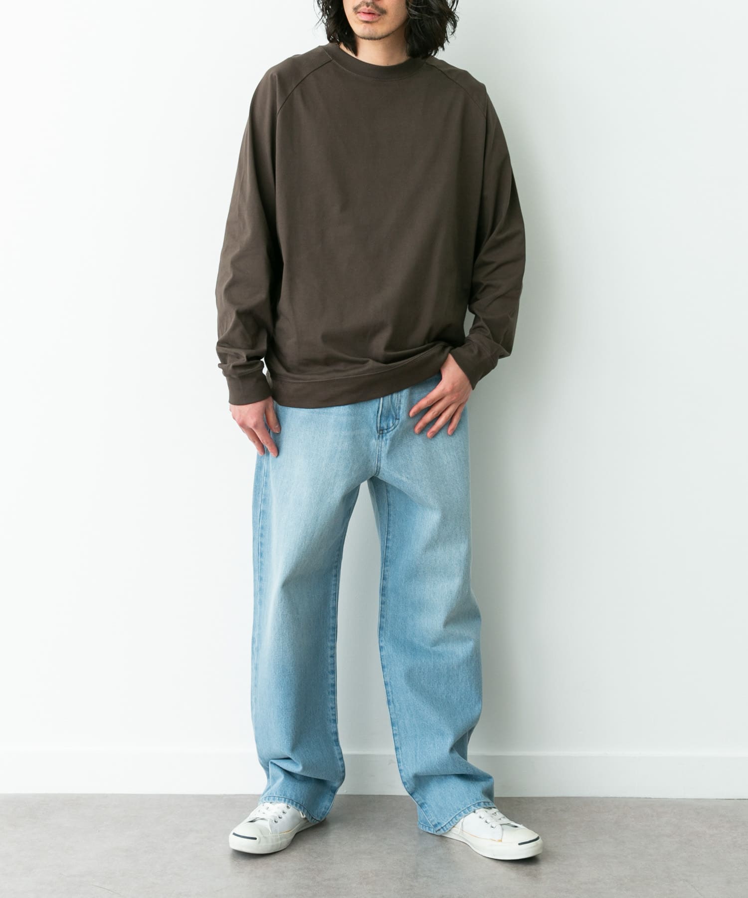 身長：180cm 体重：60kg サイズ：L