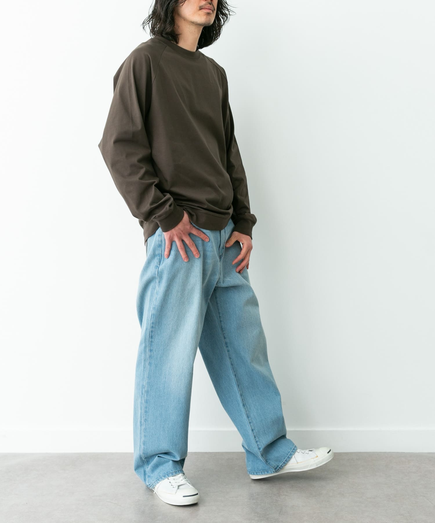 身長：180cm 体重：60kg サイズ：L