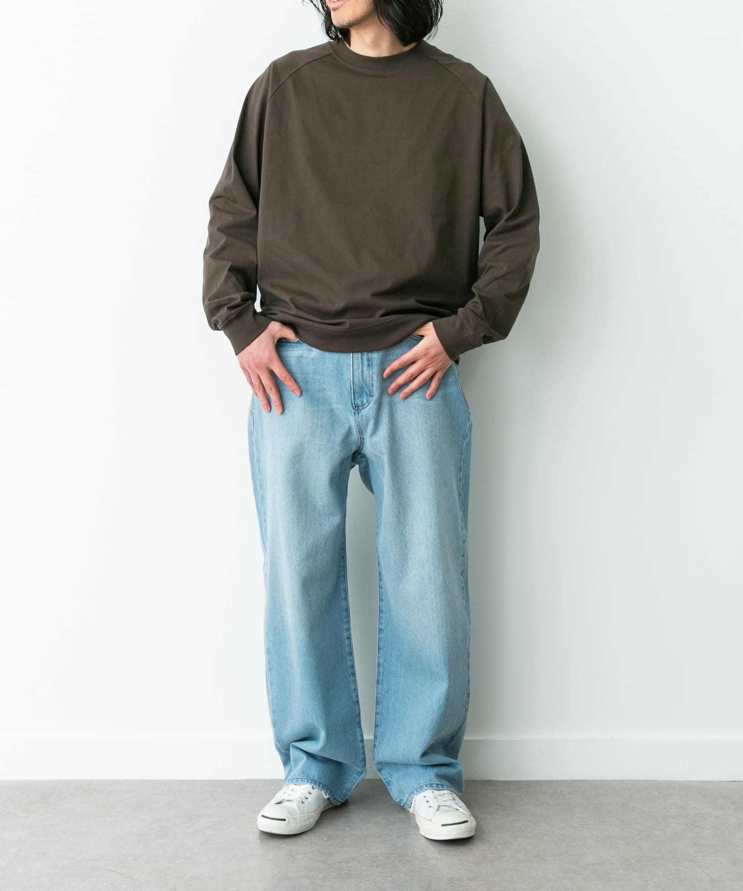 身長：180cm 体重：60kg サイズ：L