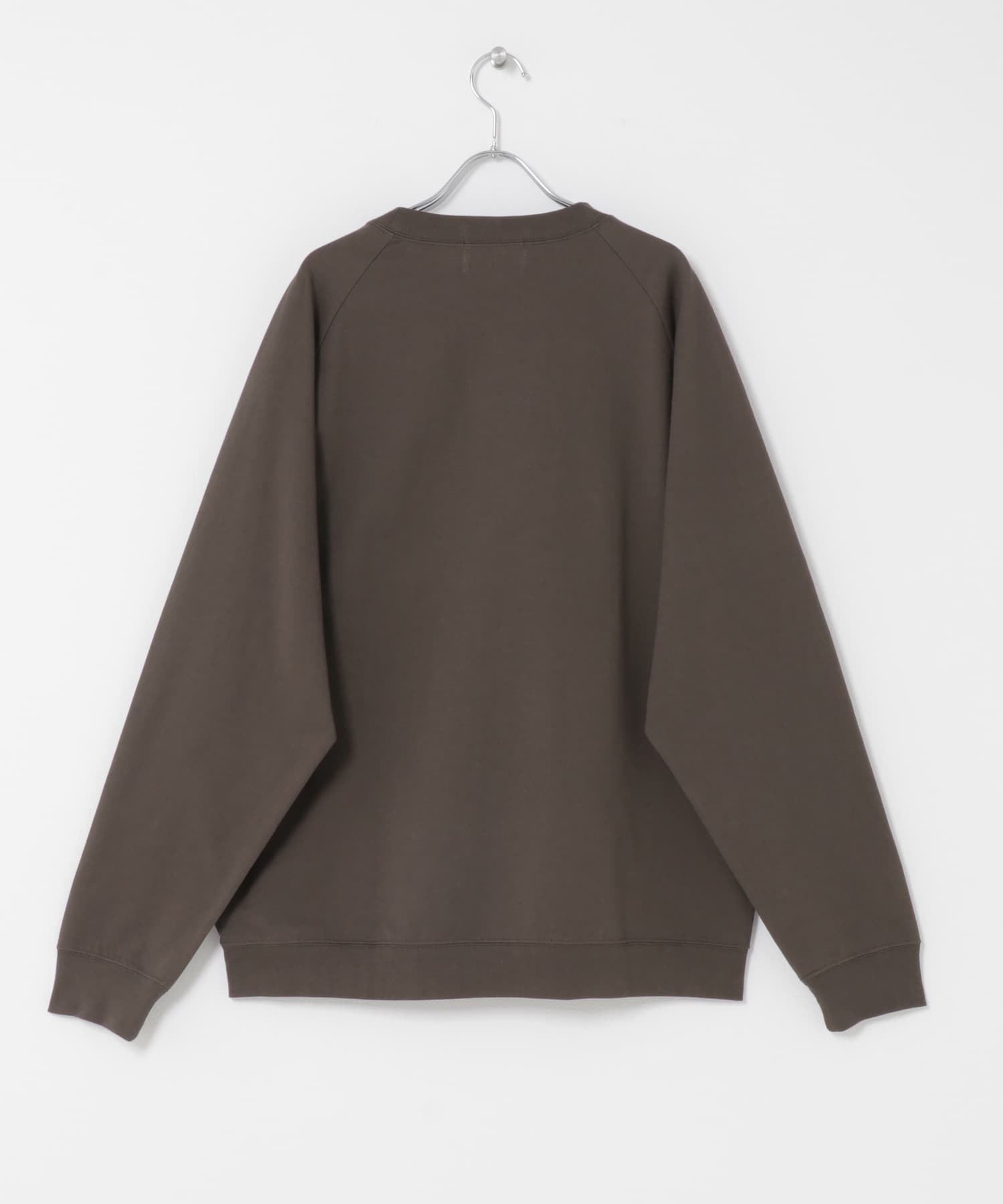 ハイスペラグランロングスリーブTシャツ ブラウン S