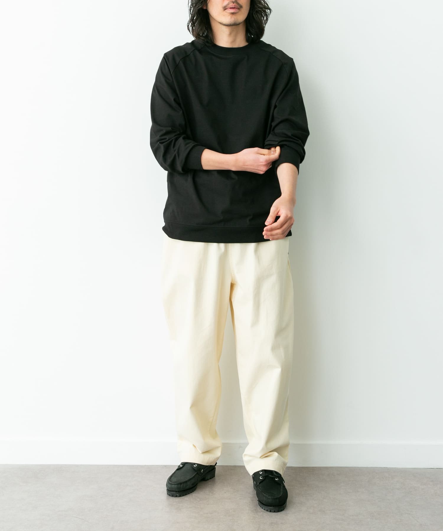 身長：180cm 体重：60kg サイズ：L