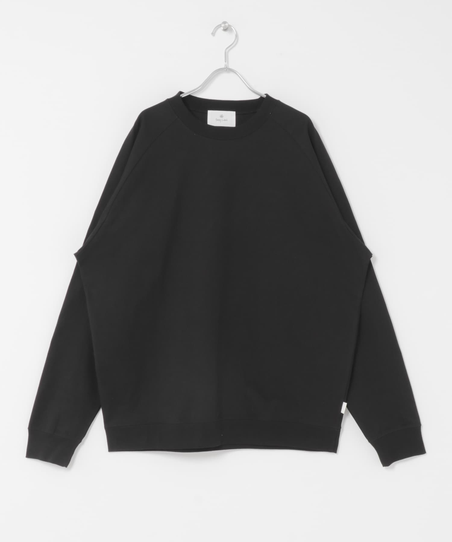 ハイスペラグランロングスリーブTシャツ ブラック S