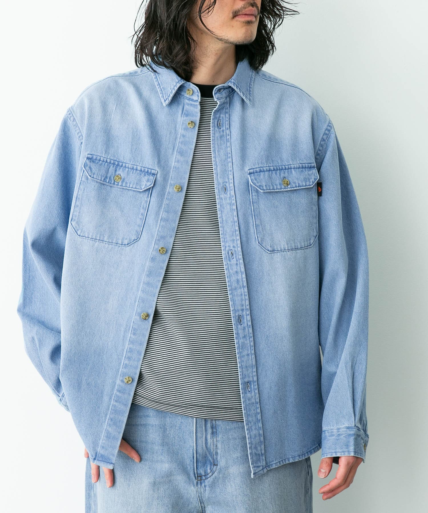 『別注』RED KAP×Sonny Label　デニムシャツ