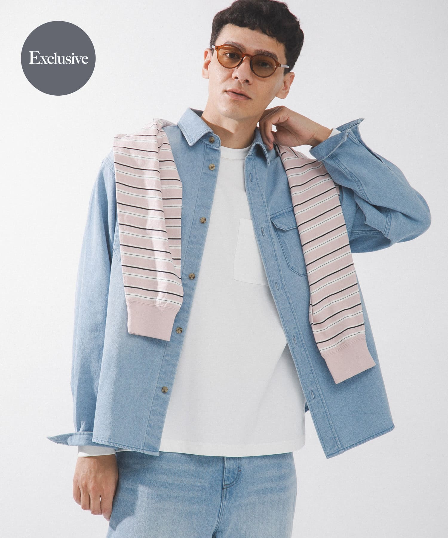 『別注』RED KAP×Sonny Label　デニムシャツ