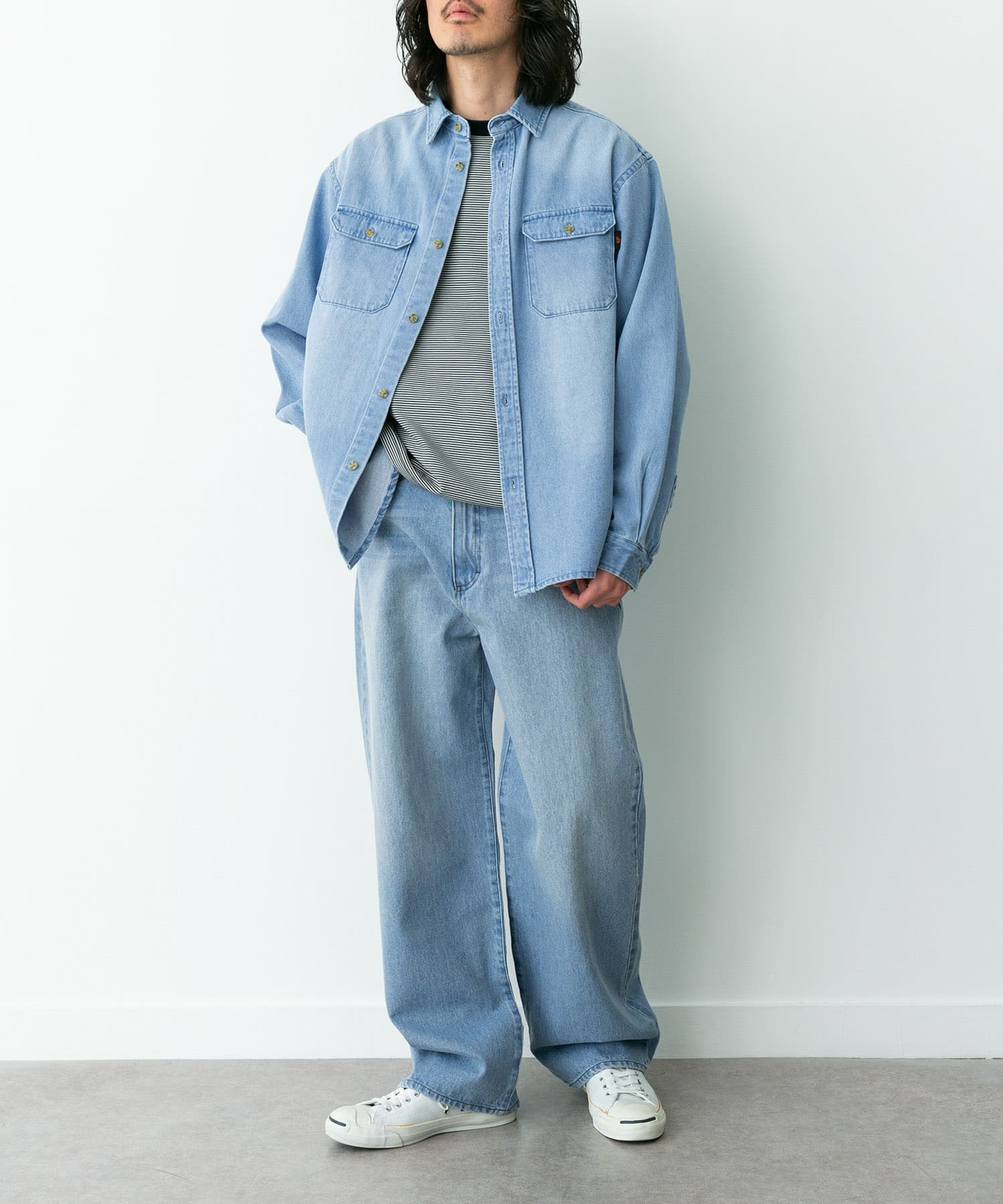 身長：180cm 体重：60kg サイズ：L