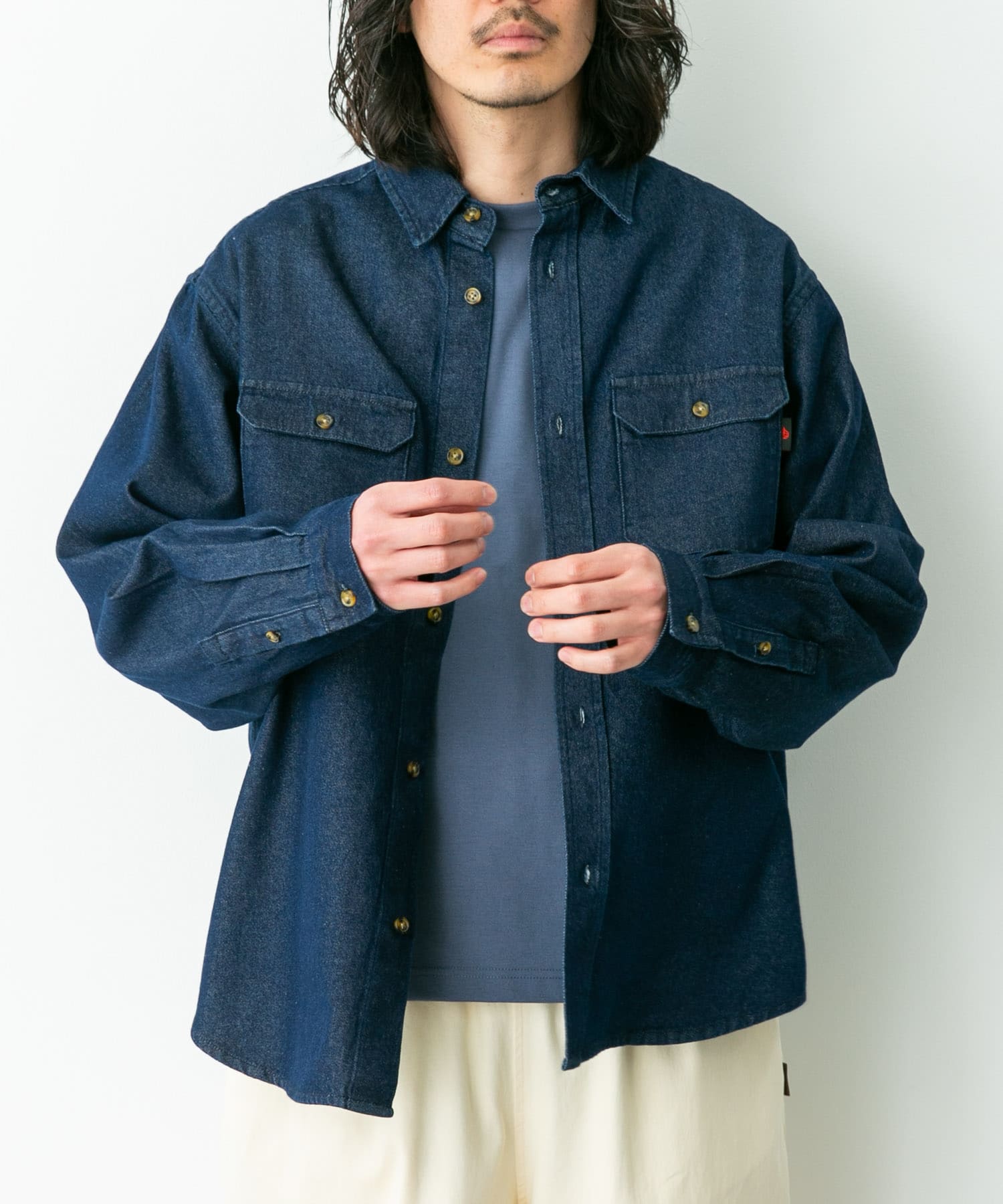 『別注』RED KAP×Sonny Label　デニムシャツ