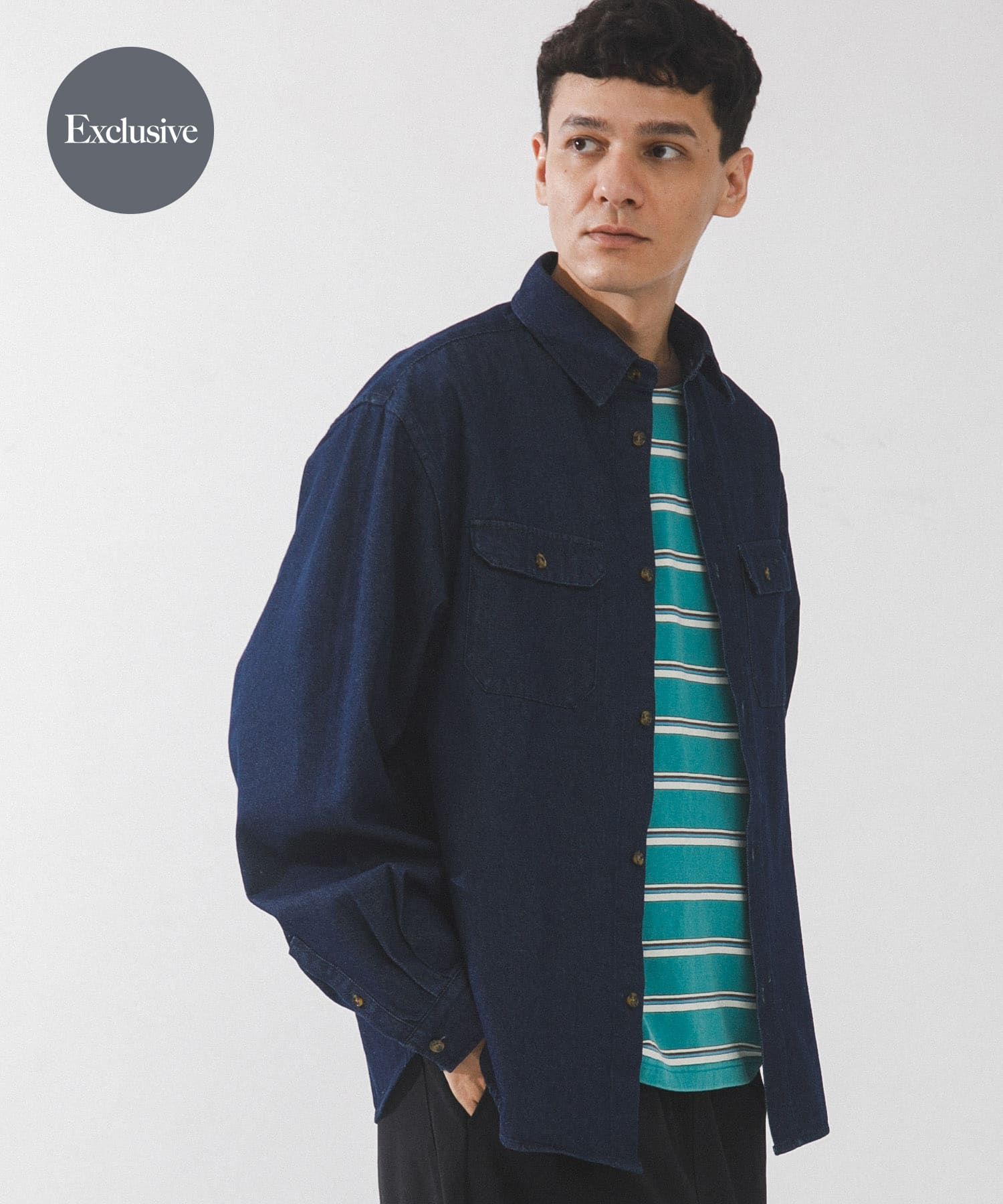 『別注』RED KAP×Sonny Label　デニムシャツ