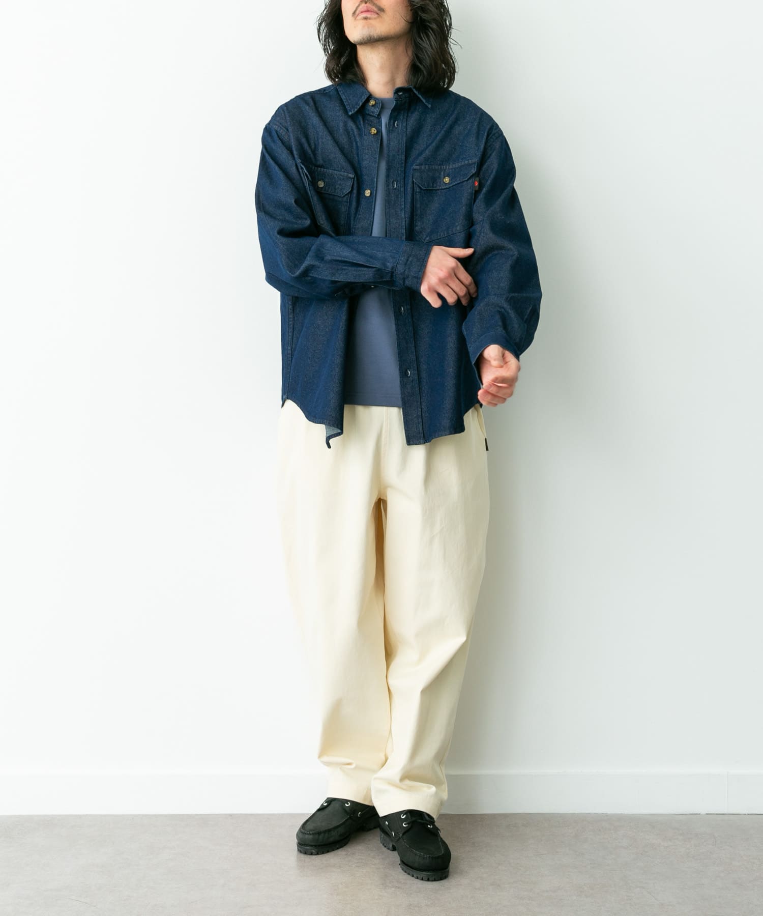 身長：180cm 体重：60kg サイズ：L