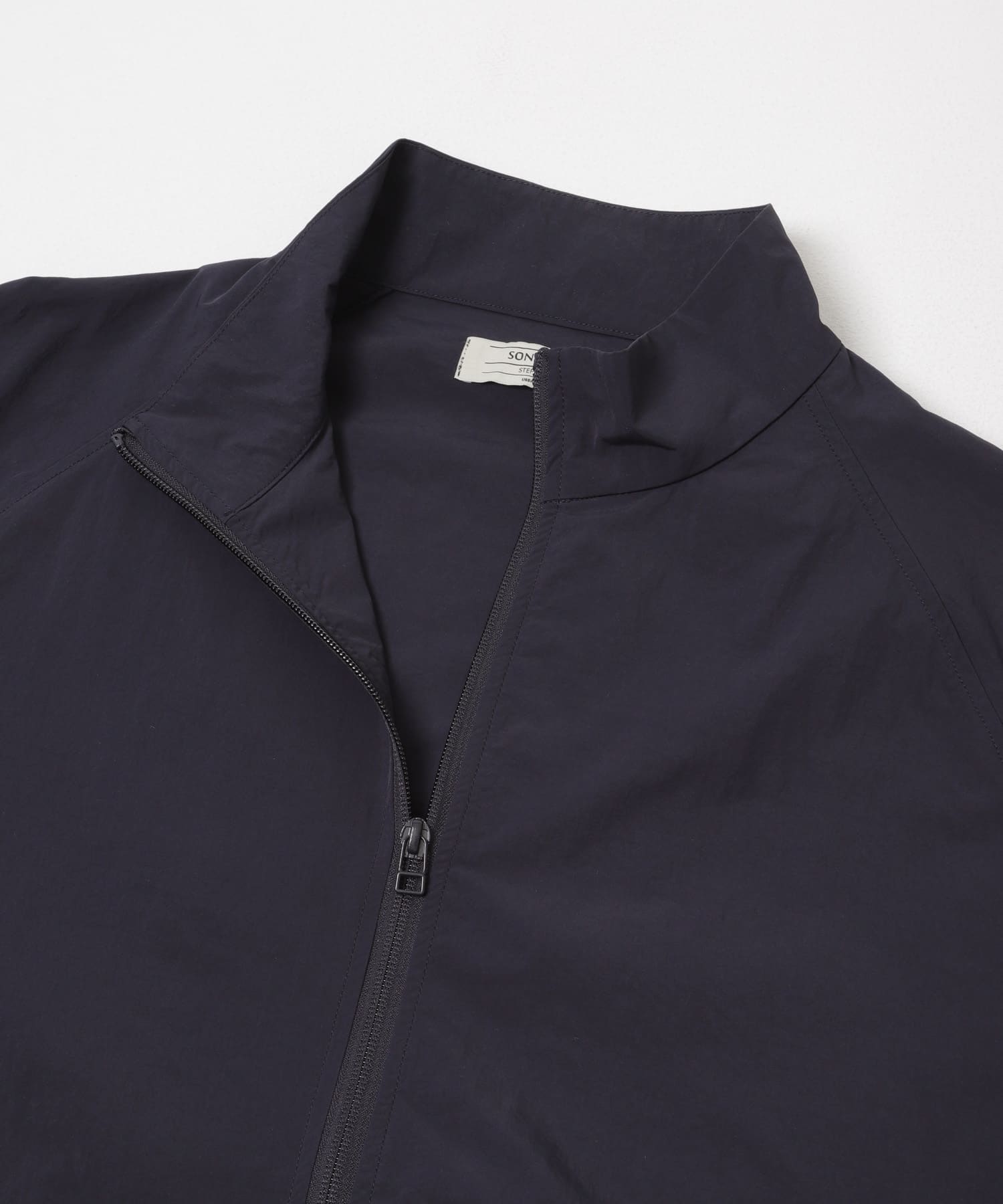 撥水ベーシックスタンドブルゾン ネイビー M