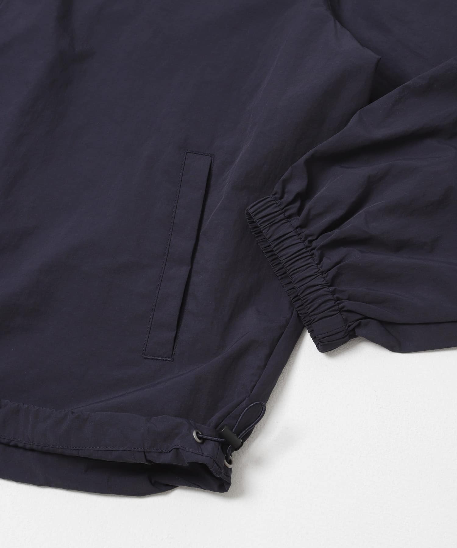 撥水ベーシックスタンドブルゾン ネイビー M