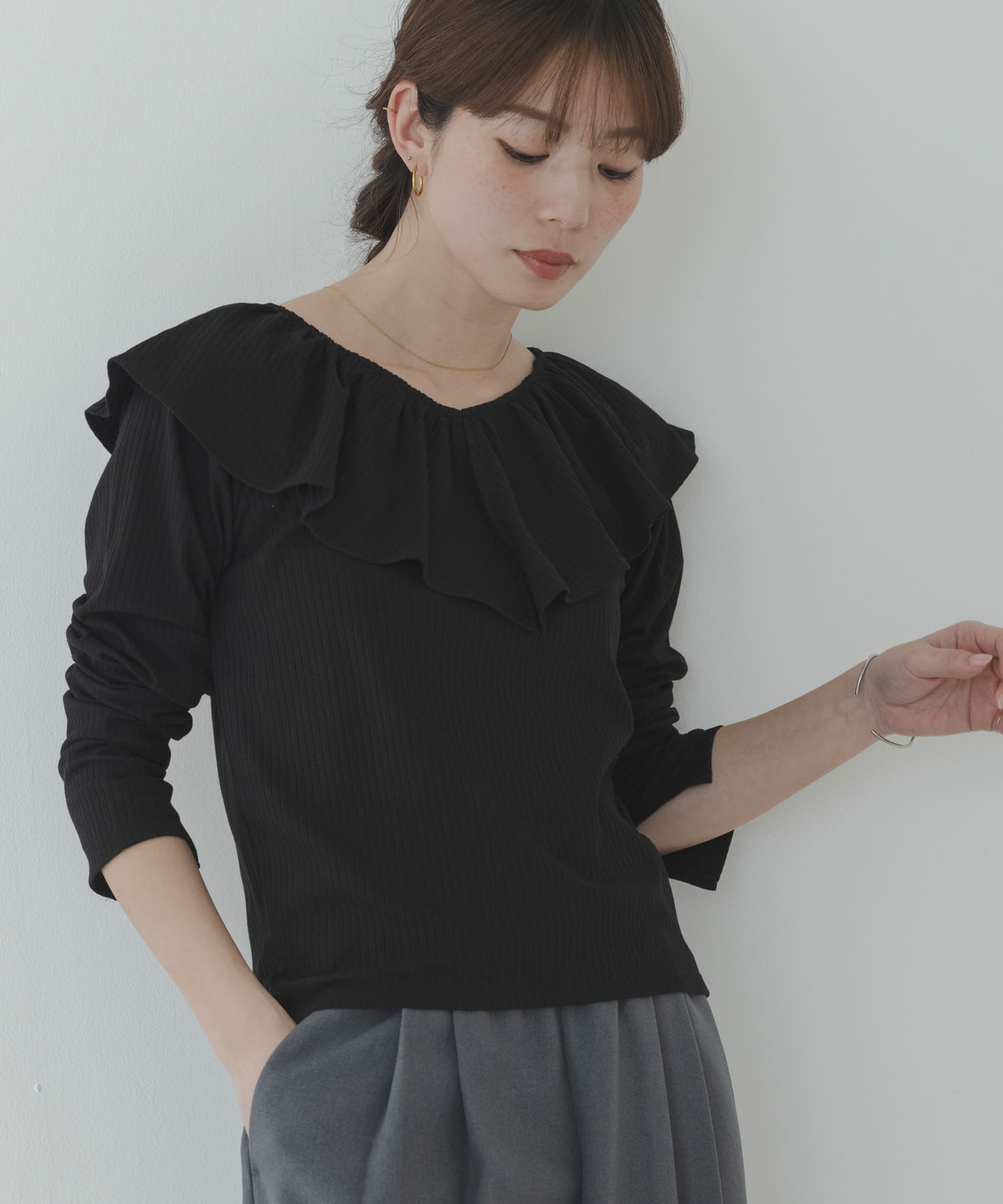 身長：166cm サイズ：FREE