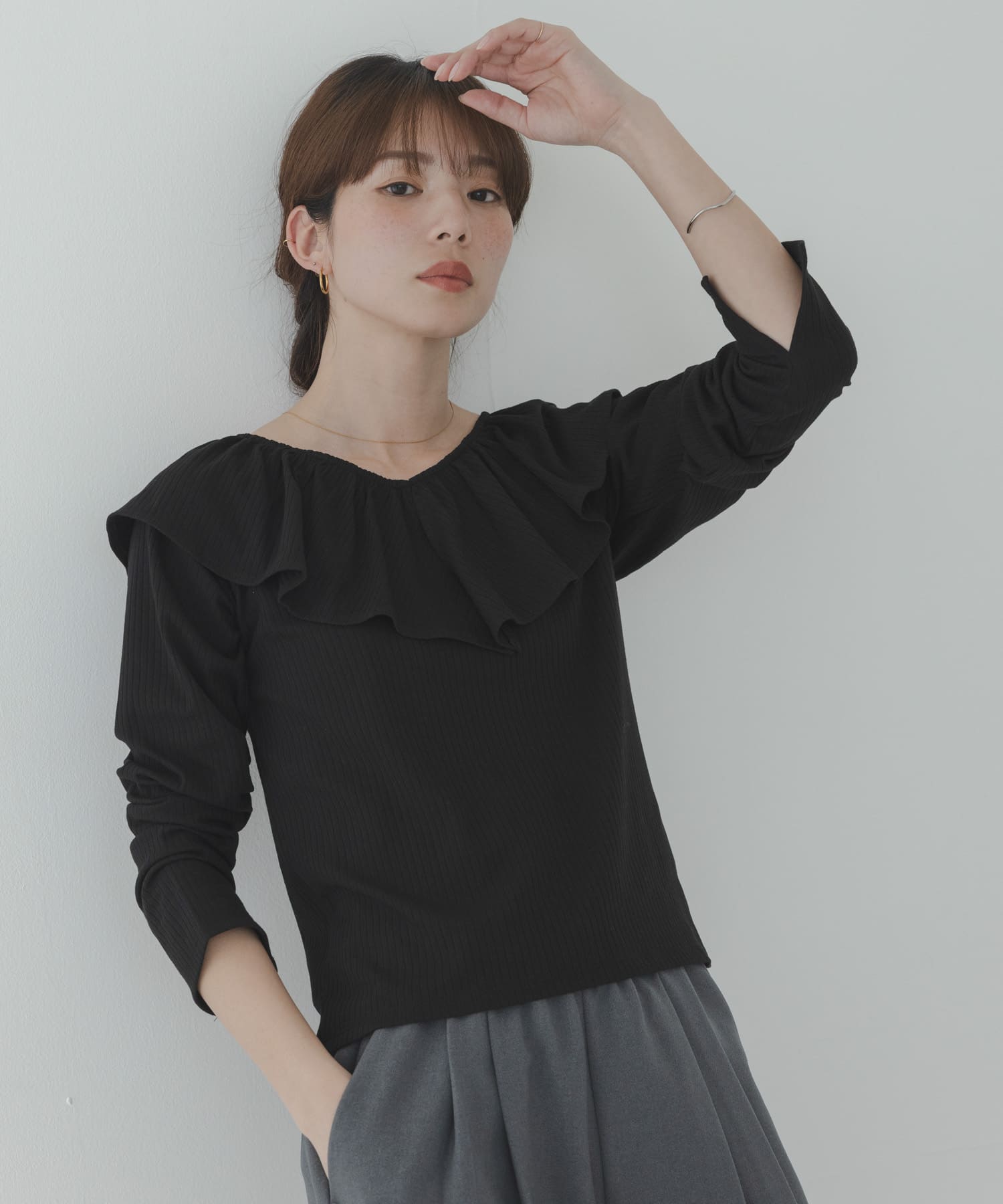 身長：166cm サイズ：FREE