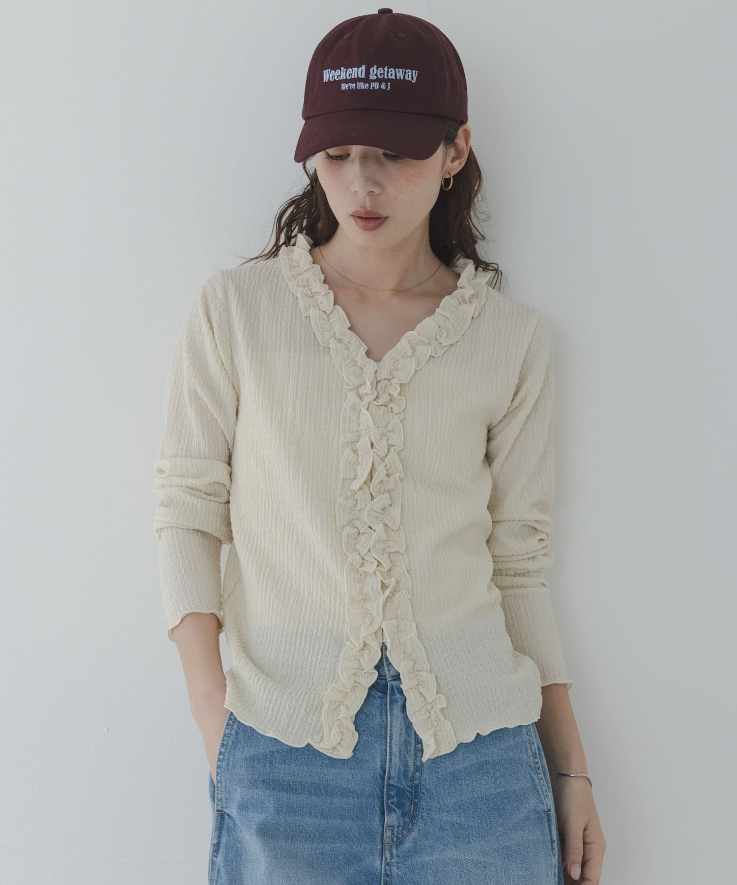 身長：166cm サイズ：FREE