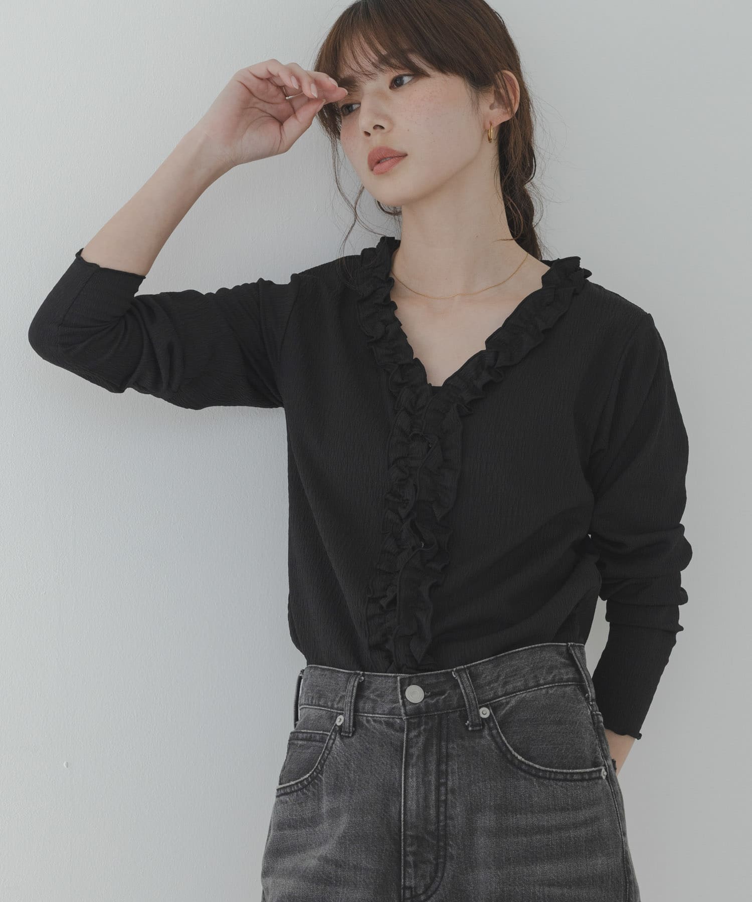 身長：166cm サイズ：FREE