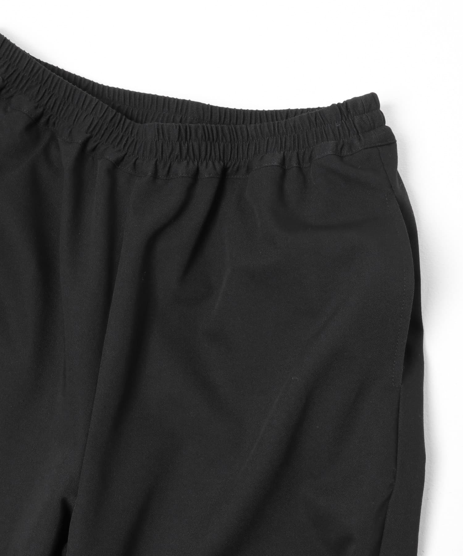 『WEB限定』『毛玉防止/イージーケア』ノンストレスワイドイージーパンツ ブラック 36