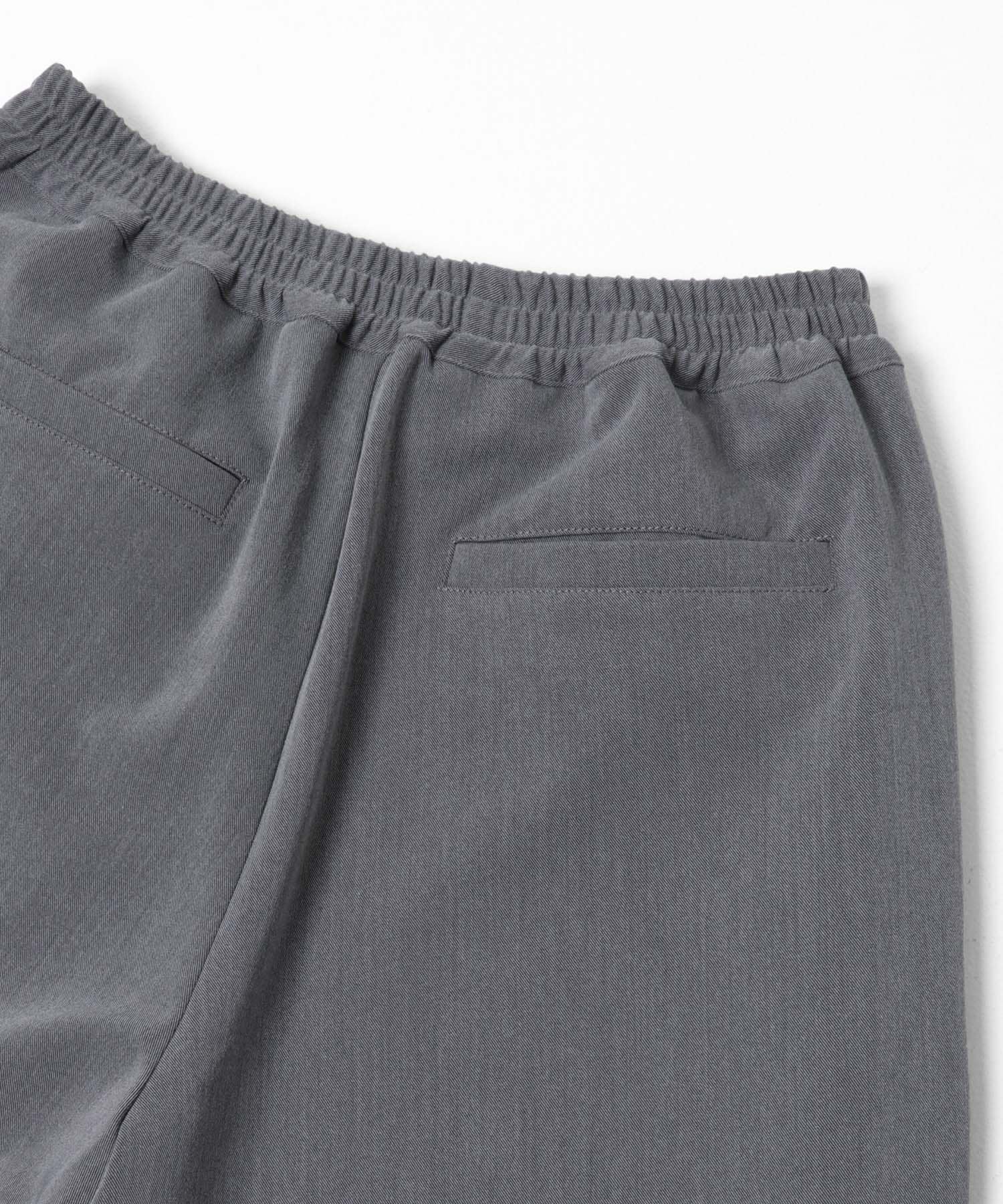 『WEB限定』『毛玉防止/イージーケア』ノンストレスワイドイージーパンツ グレー 36