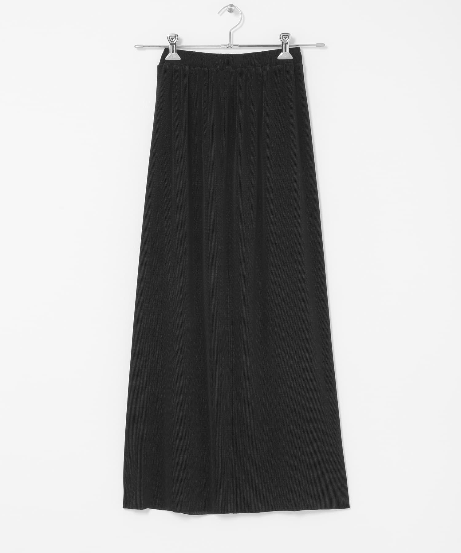 『WEB限定』マイクロプリーツイージースカート ブラック Free