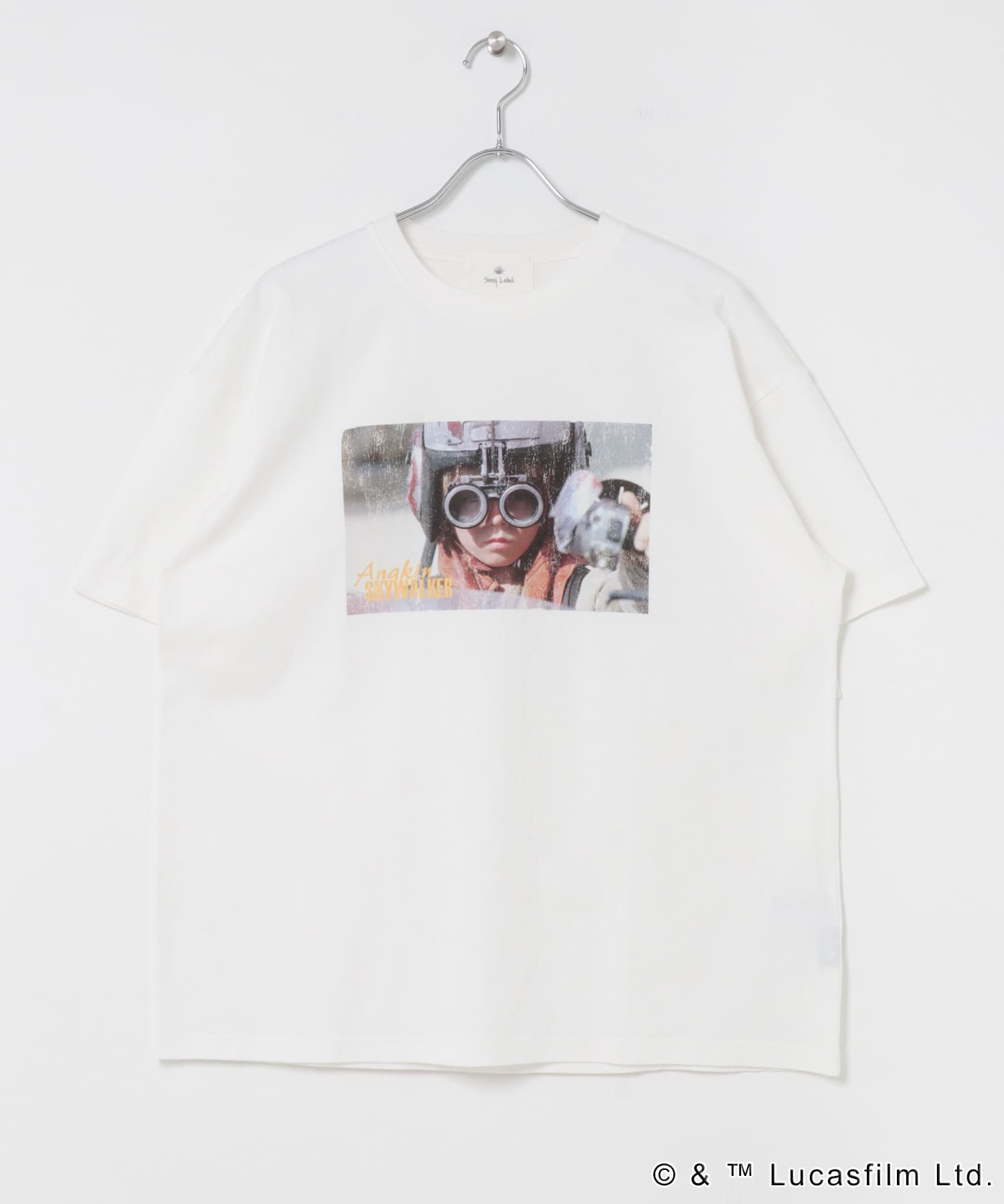 STARWARSプリントショートスリーブTシャツ